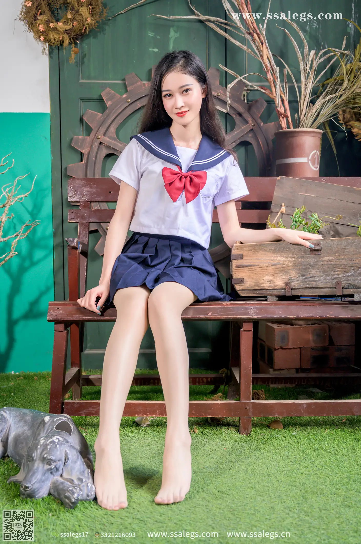 [Mzsock] NO.421 Man -white JK uniform shredded pork photo (Part 1) silk club#[124P]-9