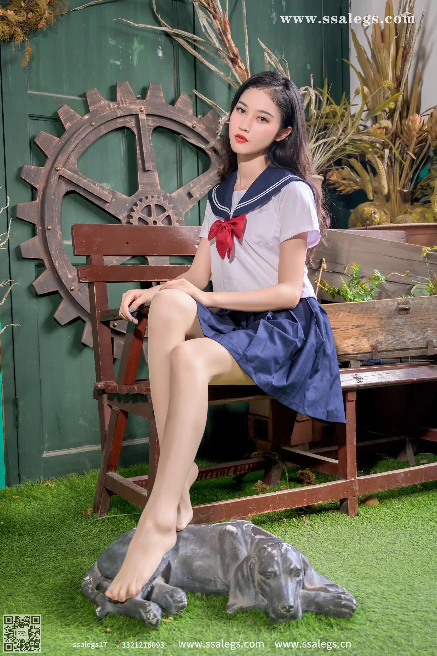 [Mzsock] NO.421 Man -white JK uniform shredded pork photo (Part 1) silk club#[124P]-7