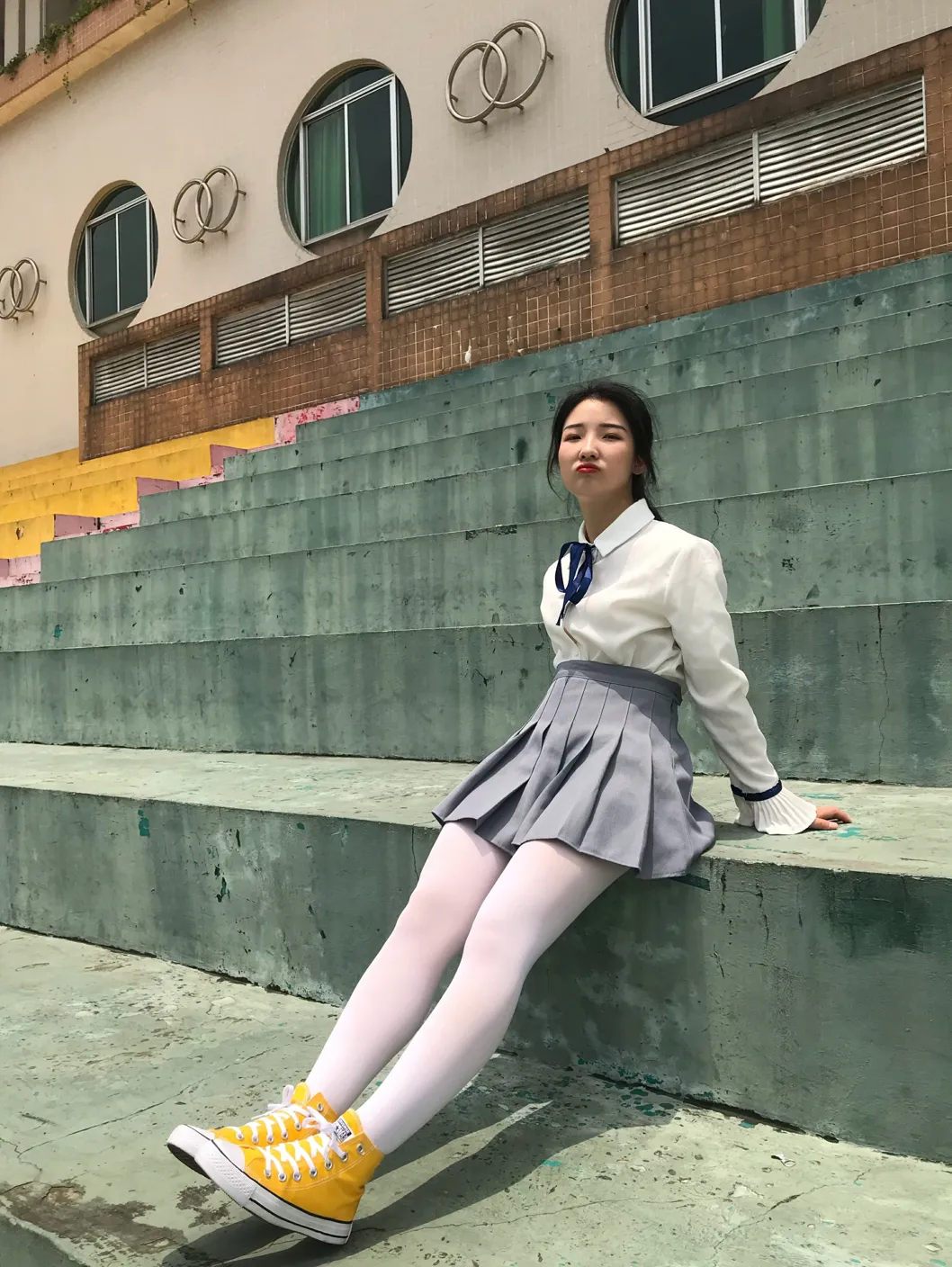 [爱美足] NO.007 操场散拍合集 街拍#[91P]-8