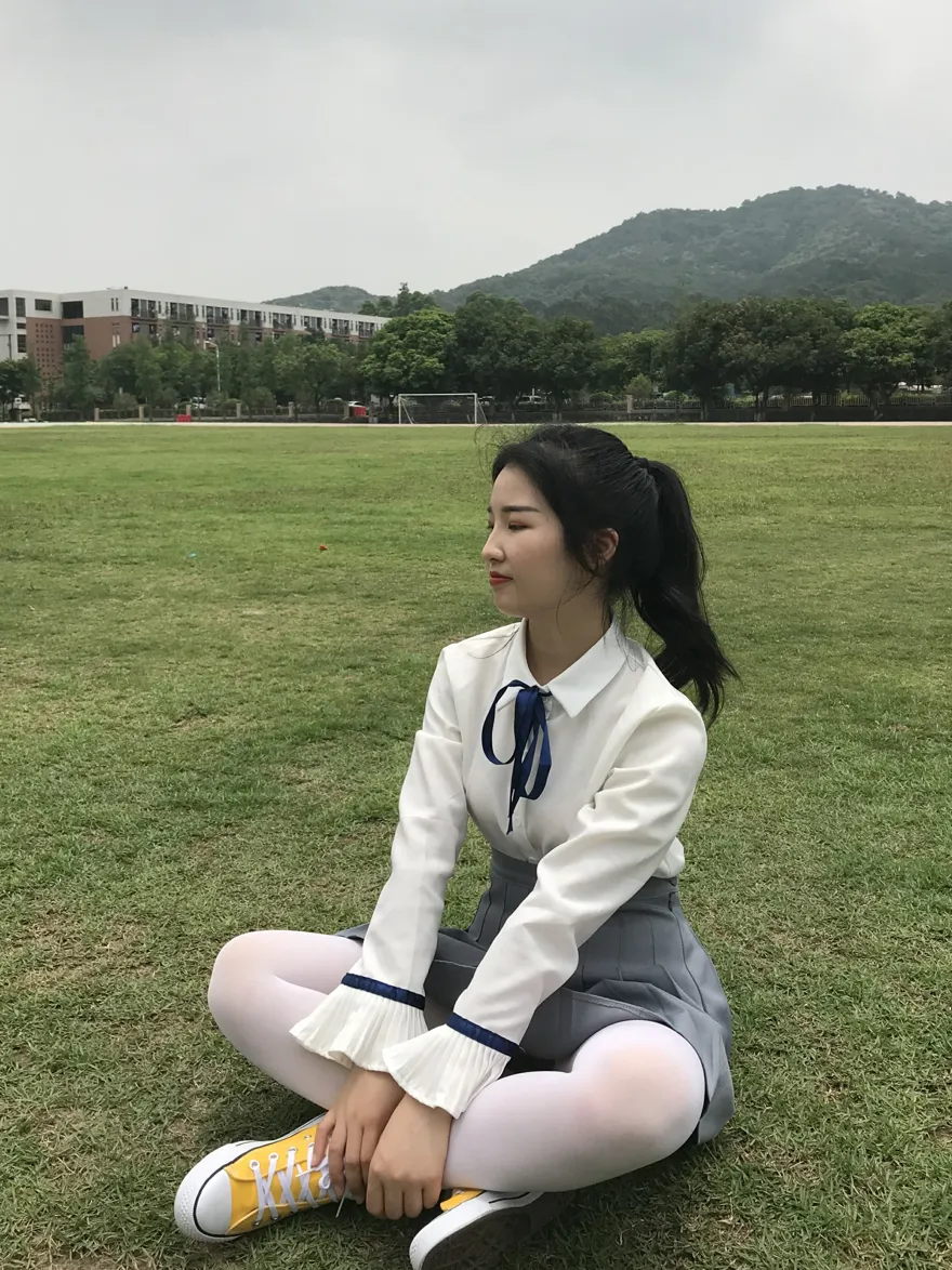 [爱美足] NO.007 操场散拍合集 街拍#[91P]-9