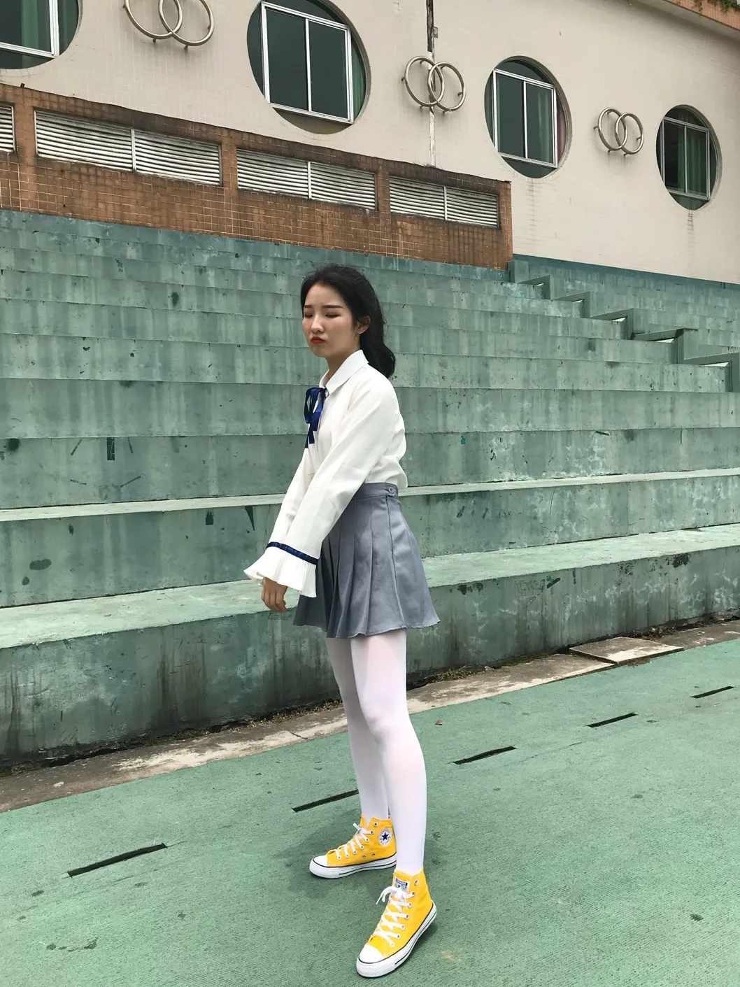[爱美足] NO.007 操场散拍合集 街拍#[91P]-11