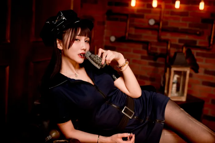[爱美足] NO.116 乔乔儿 黑丝制服 街拍#[52P]-4