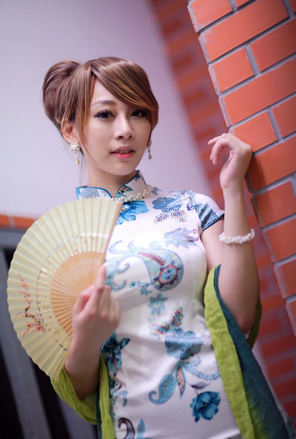[爱美足] NO.212 小优 短旗袍丝袜高跟美腿 街拍#[78P]-6