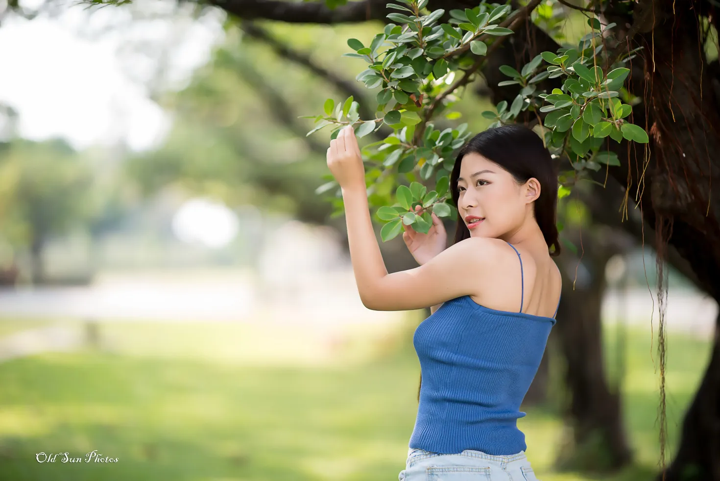 [爱美足] NO.187 张紫琳 牛仔短裤高跟美腿 街拍#[66P]-16
