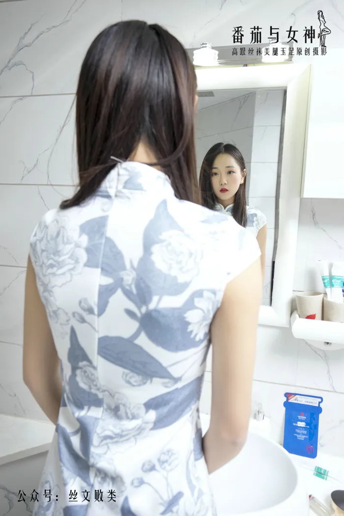 [爱美足] NO.038 小如的高叉旗袍 街拍#[96P]-11