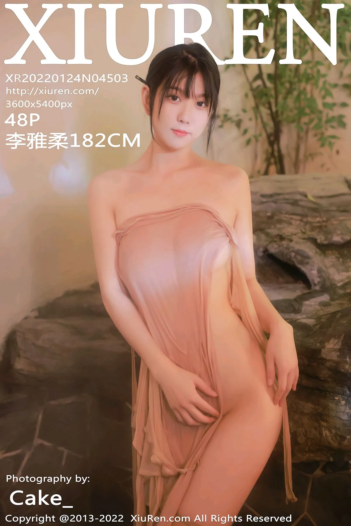 [秀人网] 2022.01.24 – NO.4503 李雅柔182CM#[49P]-1