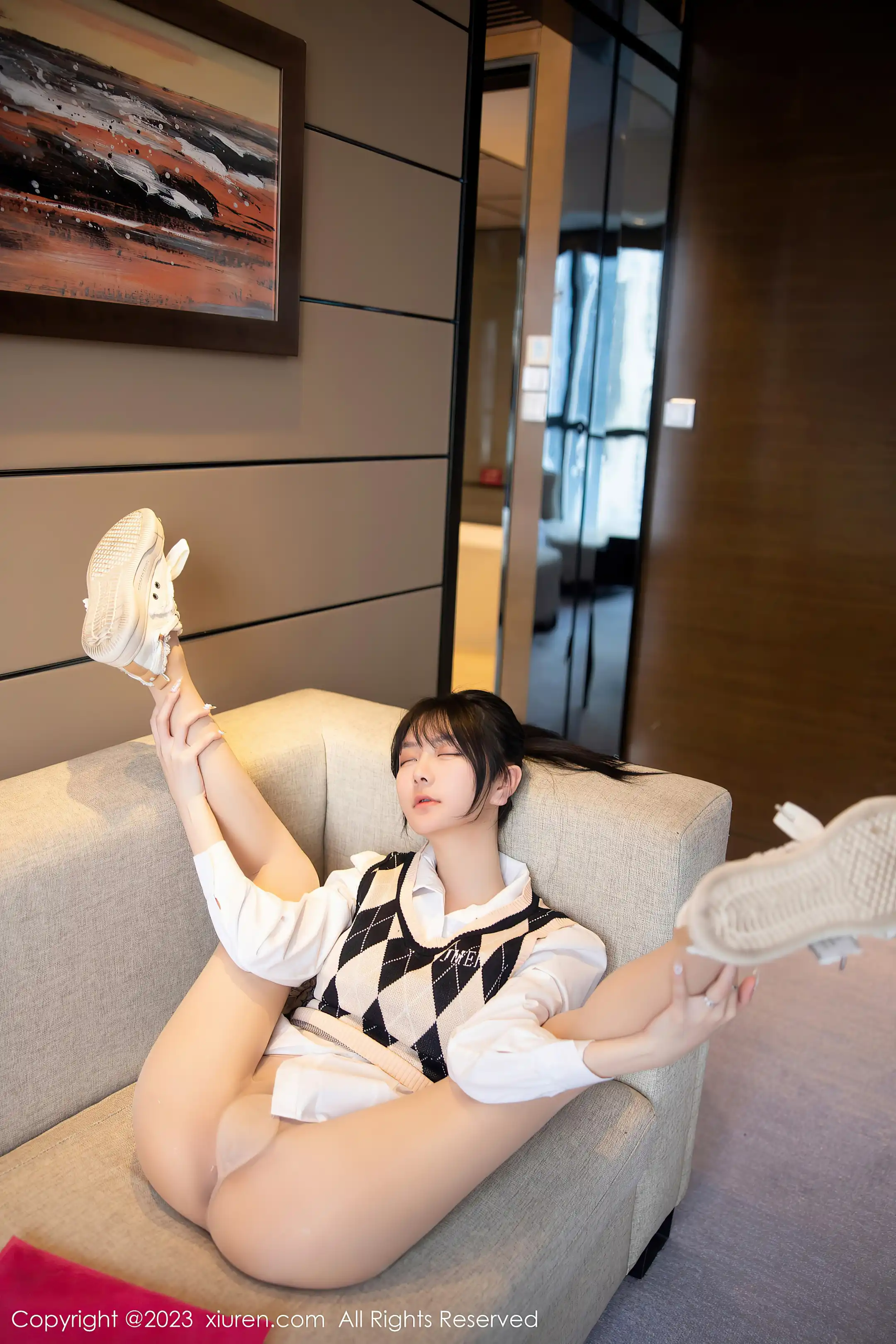 [秀人网] 2023.02.27 NO.6329 谢小蒽#[95P]-8