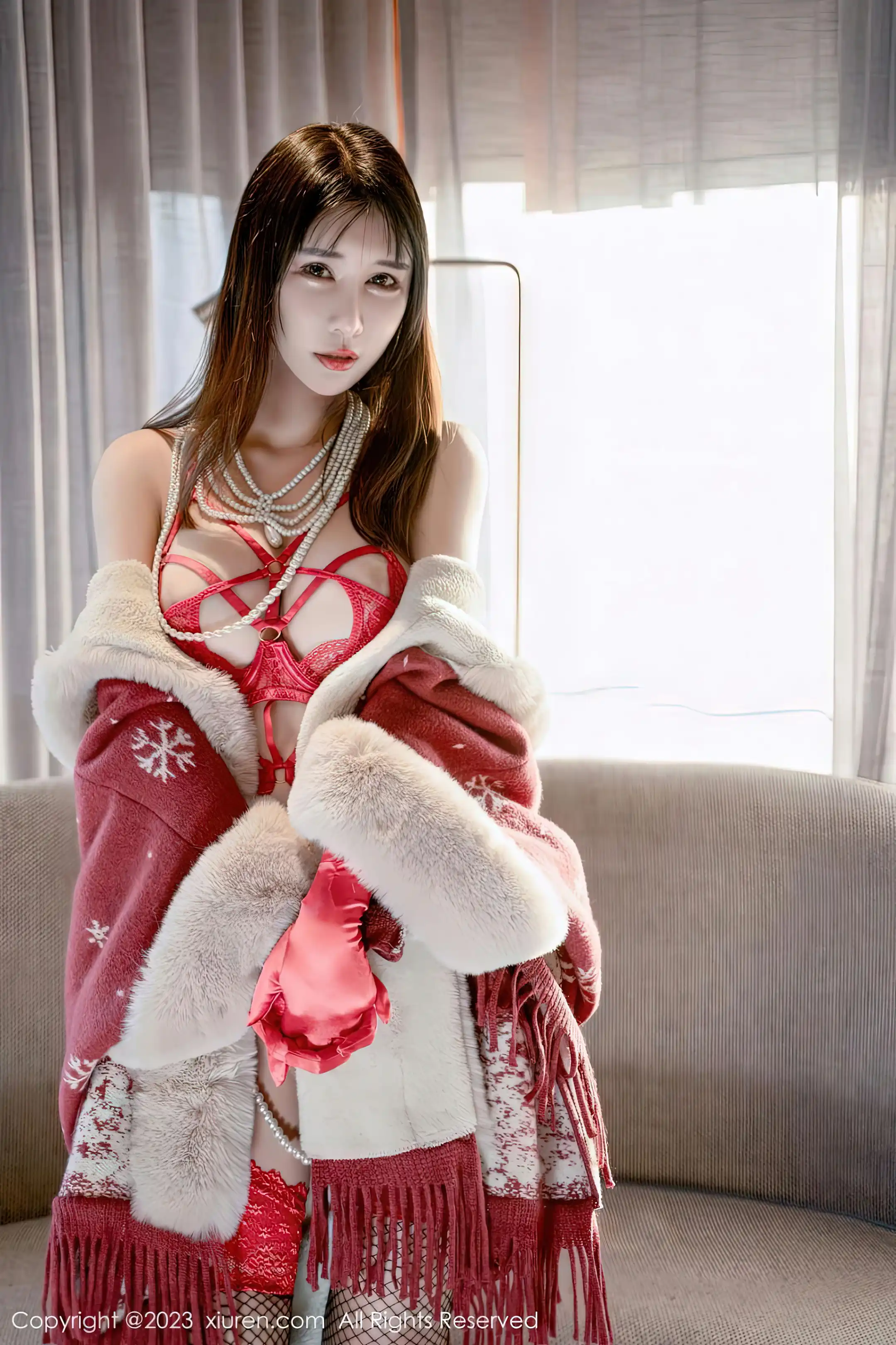 [秀人网] 2023.01.30 NO.6188 夏沫沫tifa#[62P]-12