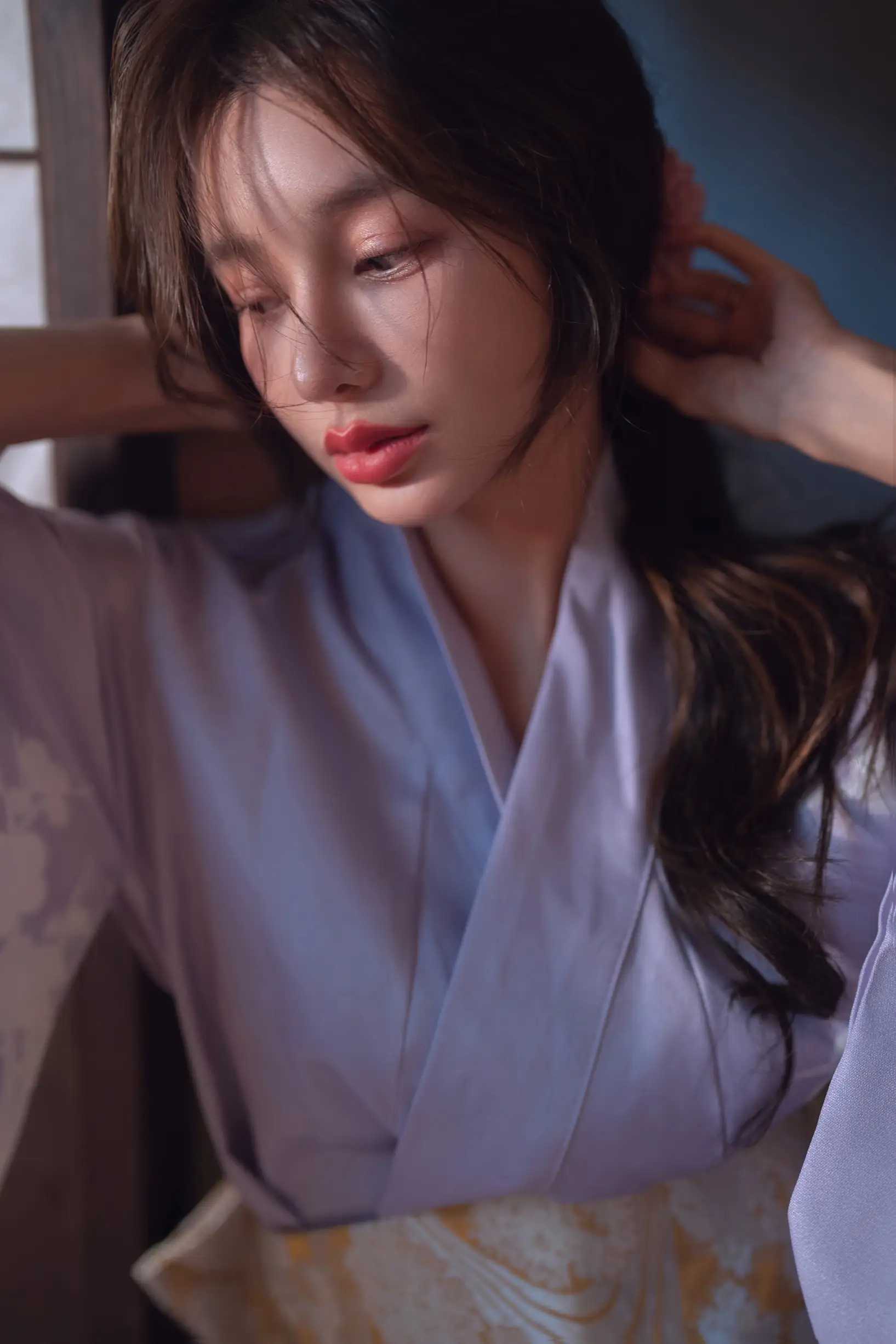 [艺图语] 2022.07.11 Vol.1444 – 轻私纯欲和服写真 姝雯同学#[61P]-17
