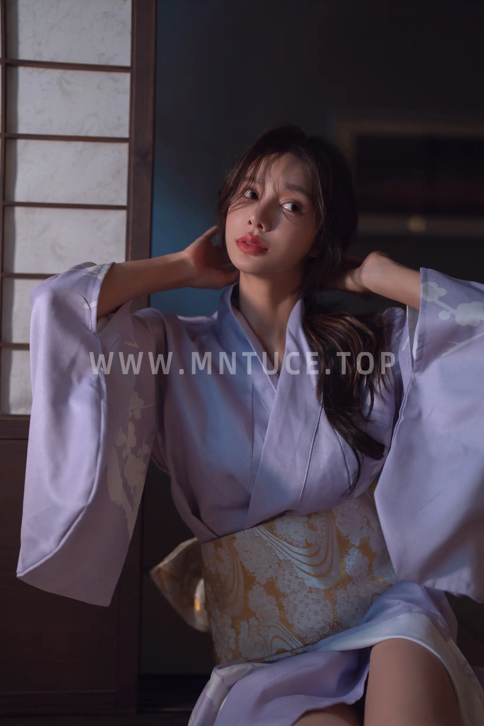 [艺图语] 2022.07.11 Vol.1444 – 轻私纯欲和服写真 姝雯同学#[61P]-1