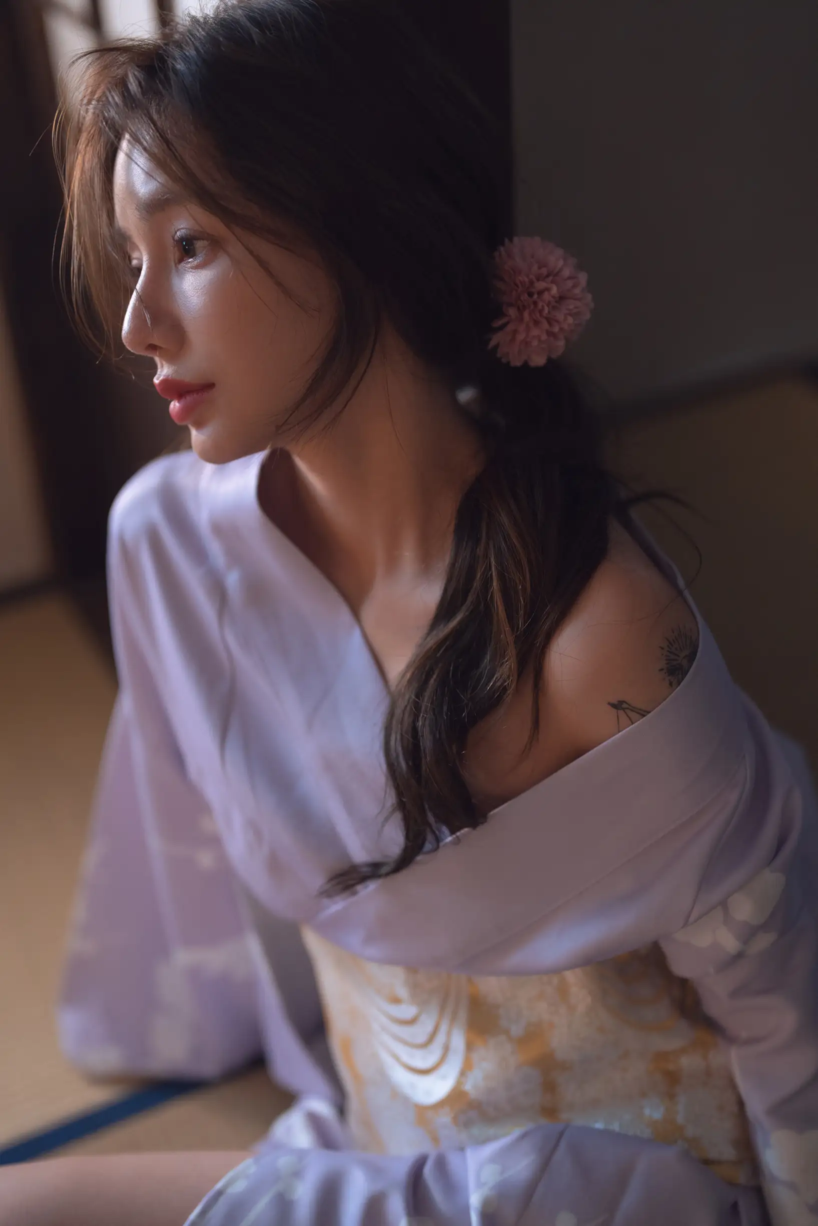 [艺图语] 2022.07.11 Vol.1444 – 轻私纯欲和服写真 姝雯同学#[61P]-5