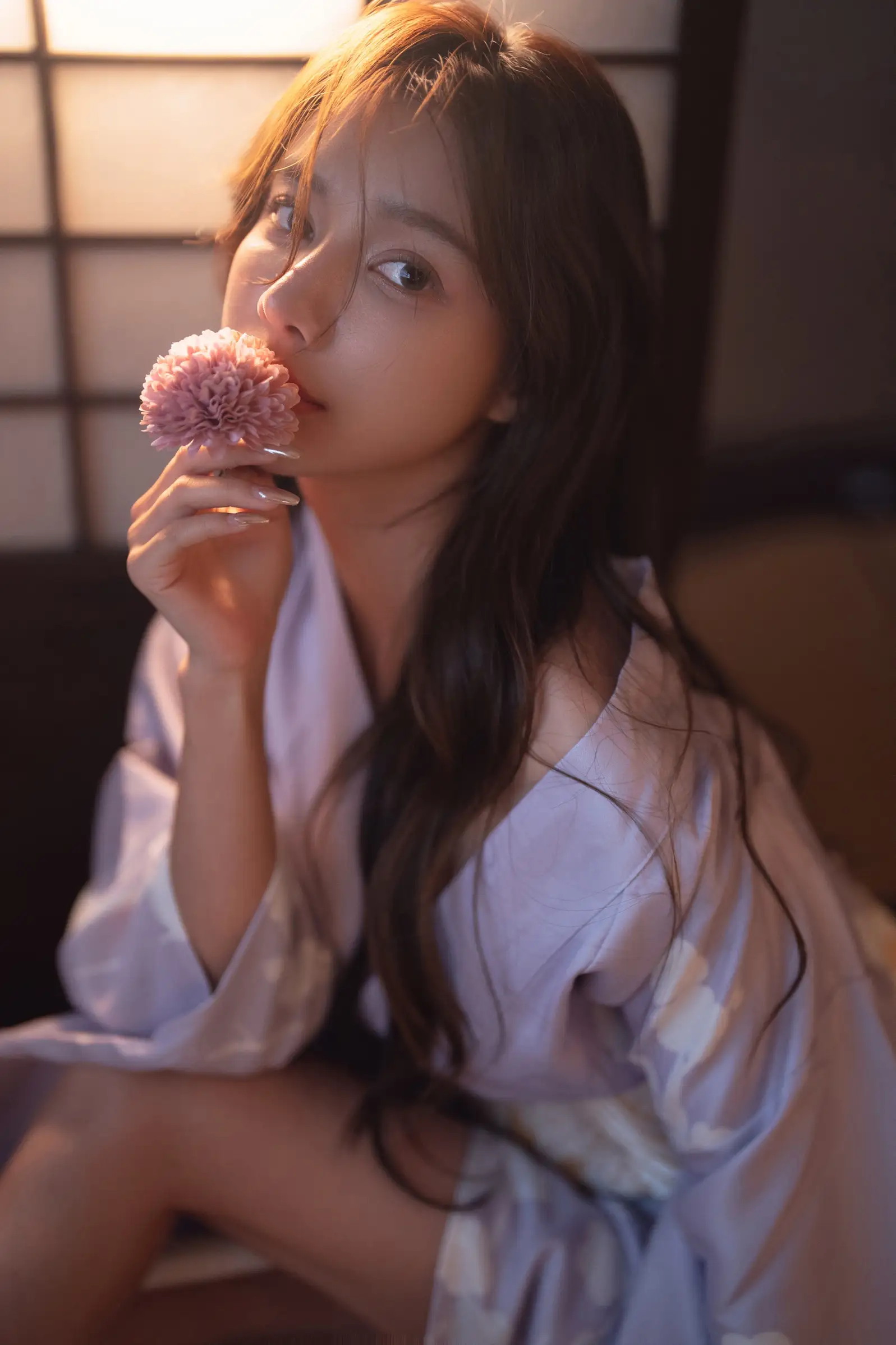 [艺图语] 2022.07.11 Vol.1444 – 轻私纯欲和服写真 姝雯同学#[61P]-7