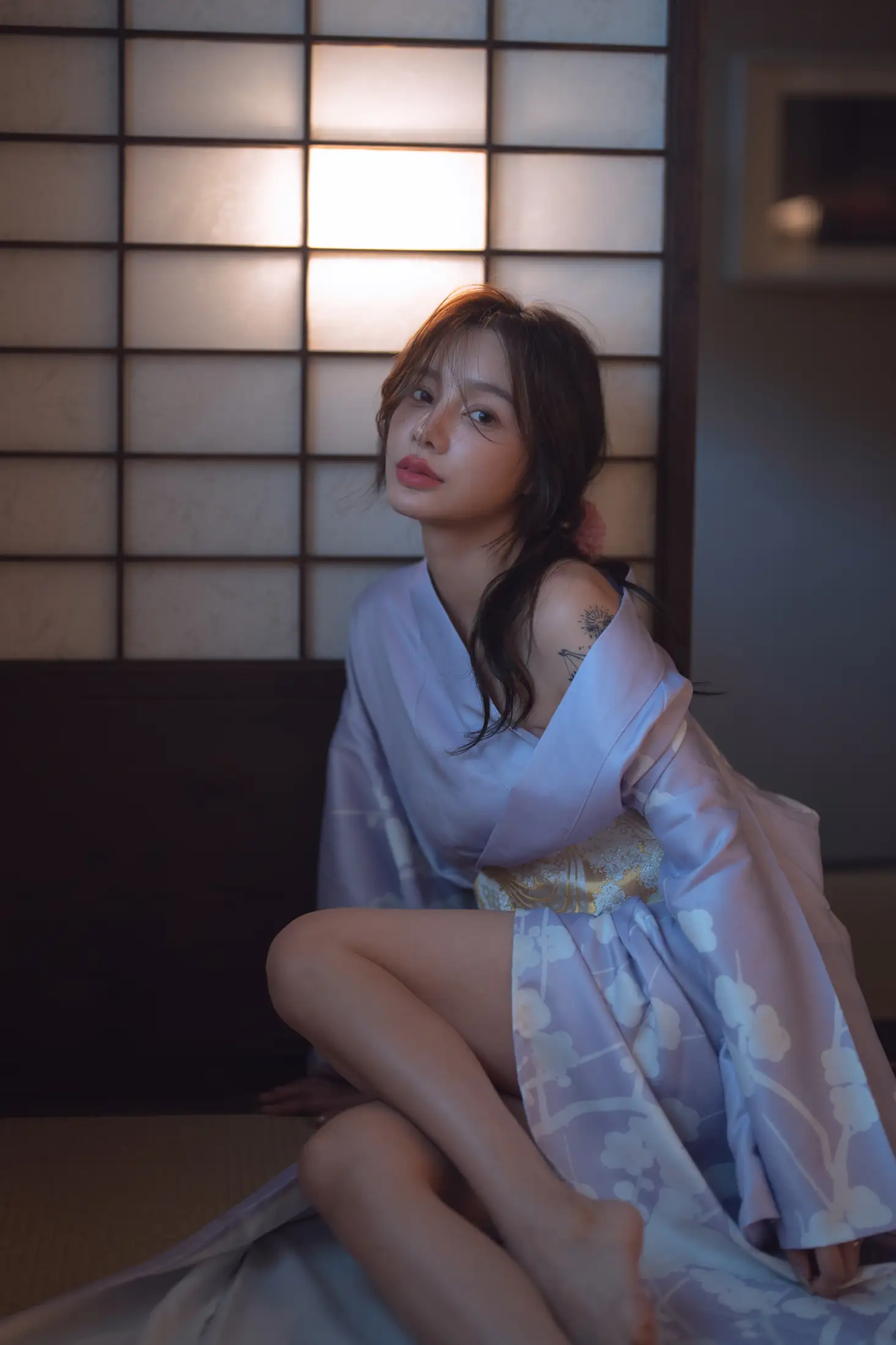 [艺图语] 2022.07.11 Vol.1444 – 轻私纯欲和服写真 姝雯同学#[61P]-11