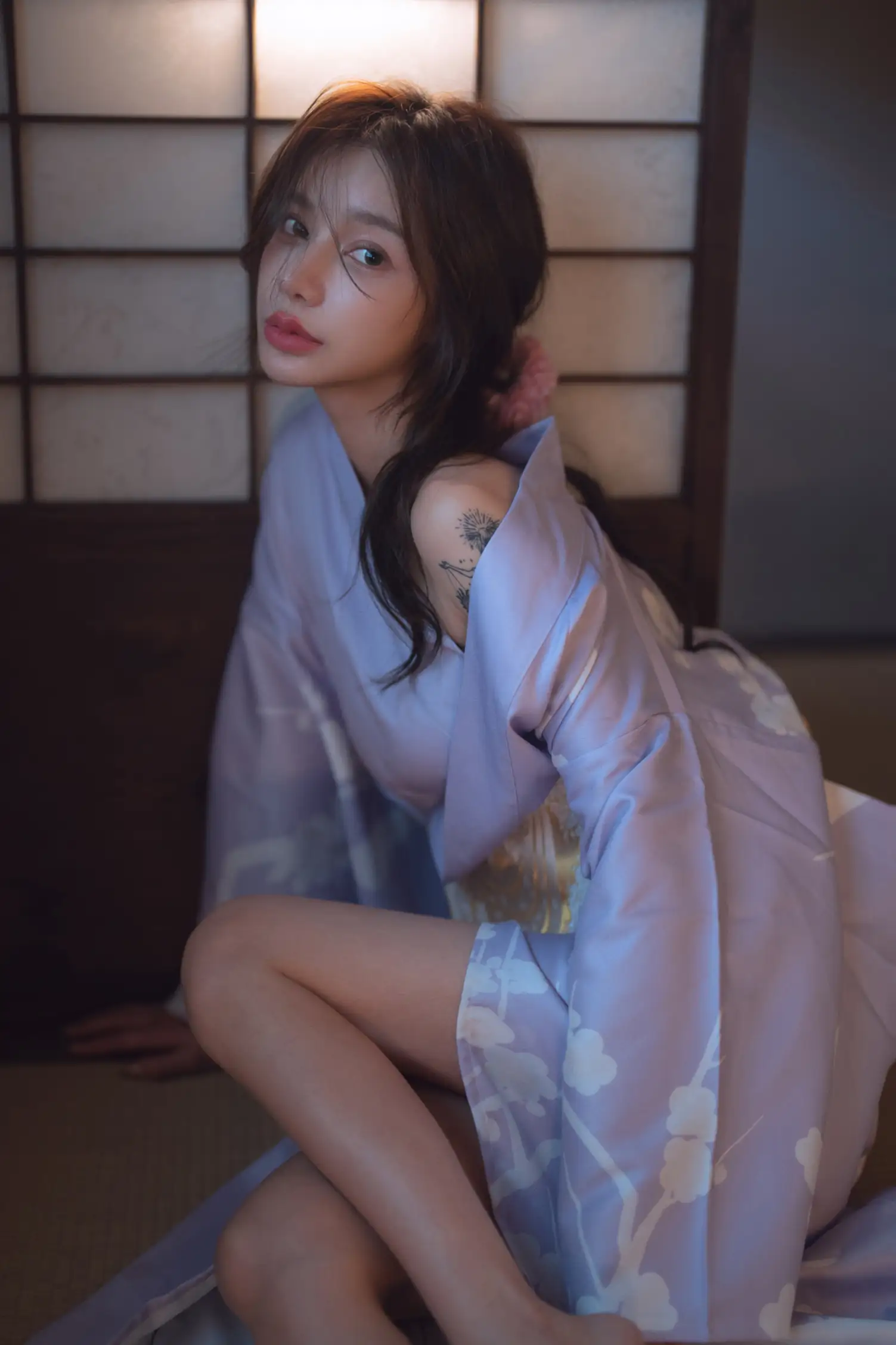 [艺图语] 2022.07.11 Vol.1444 – 轻私纯欲和服写真 姝雯同学#[61P]-13