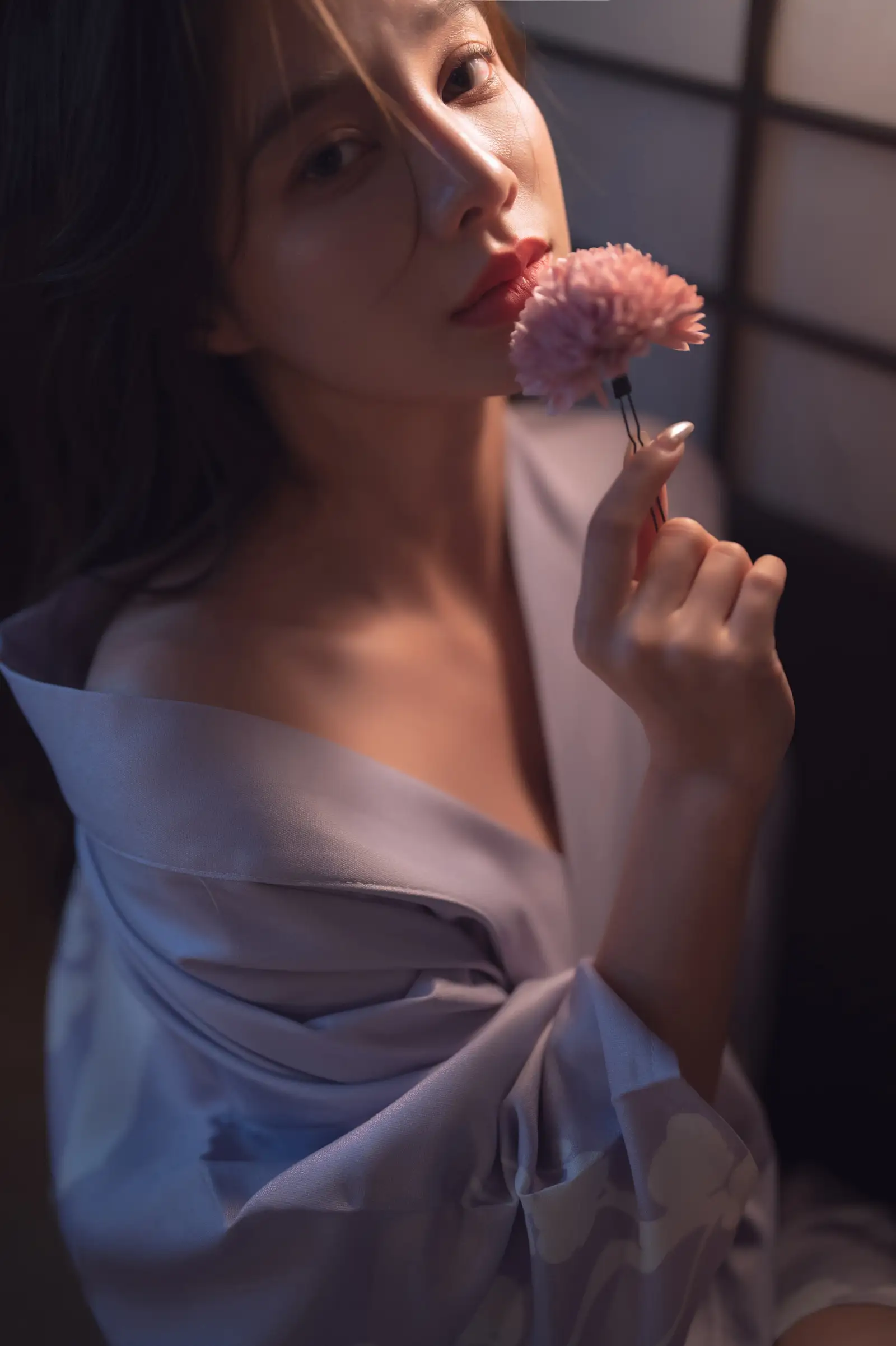[艺图语] 2022.07.11 Vol.1444 – 轻私纯欲和服写真 姝雯同学#[61P]-4