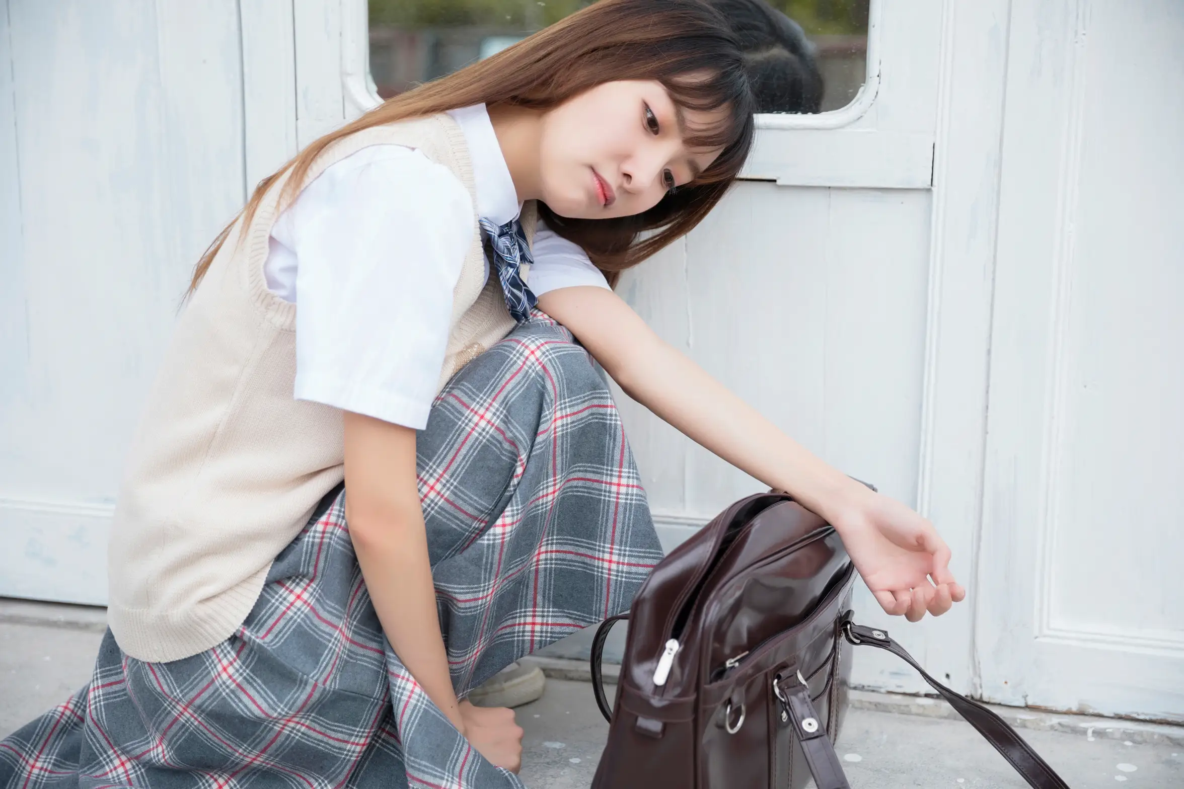 [艺图语] 2022.06.17 Vol.1208 – 属于JK的夏天 Ria李礼礼#[31P]-4