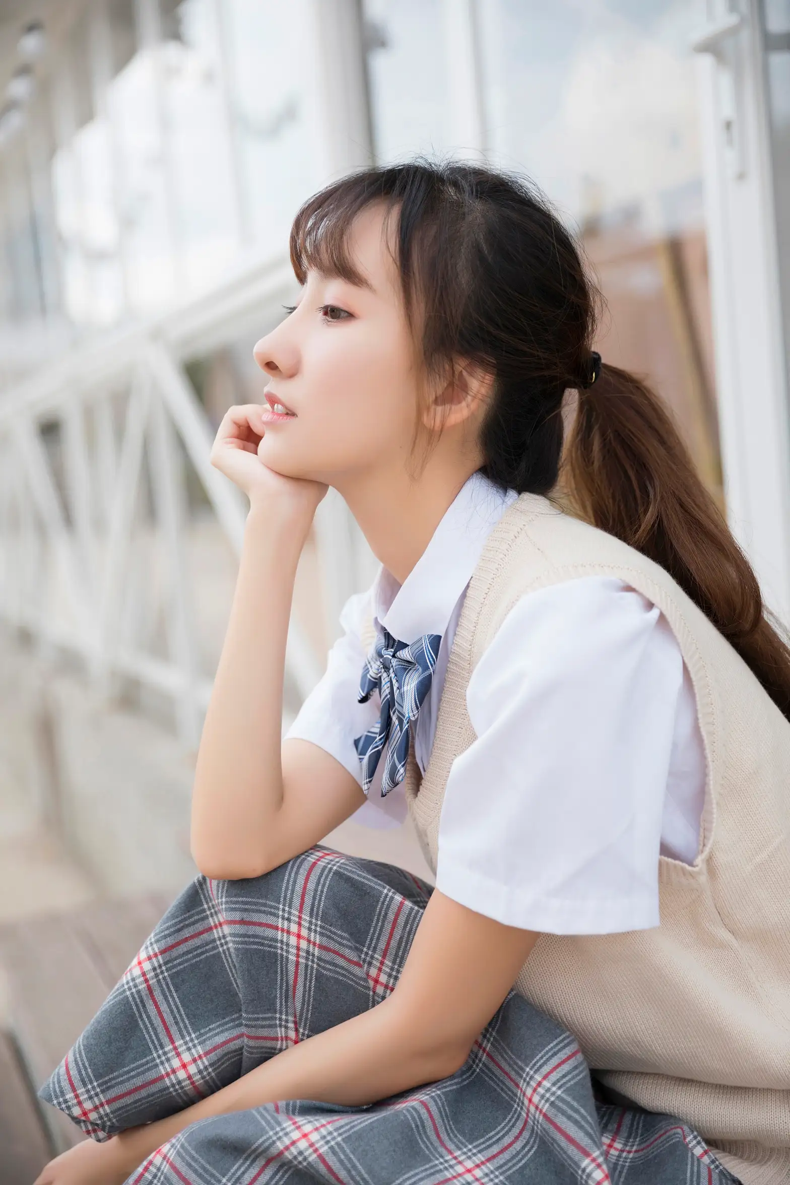 [艺图语] 2022.06.17 Vol.1208 – 属于JK的夏天 Ria李礼礼#[31P]-13
