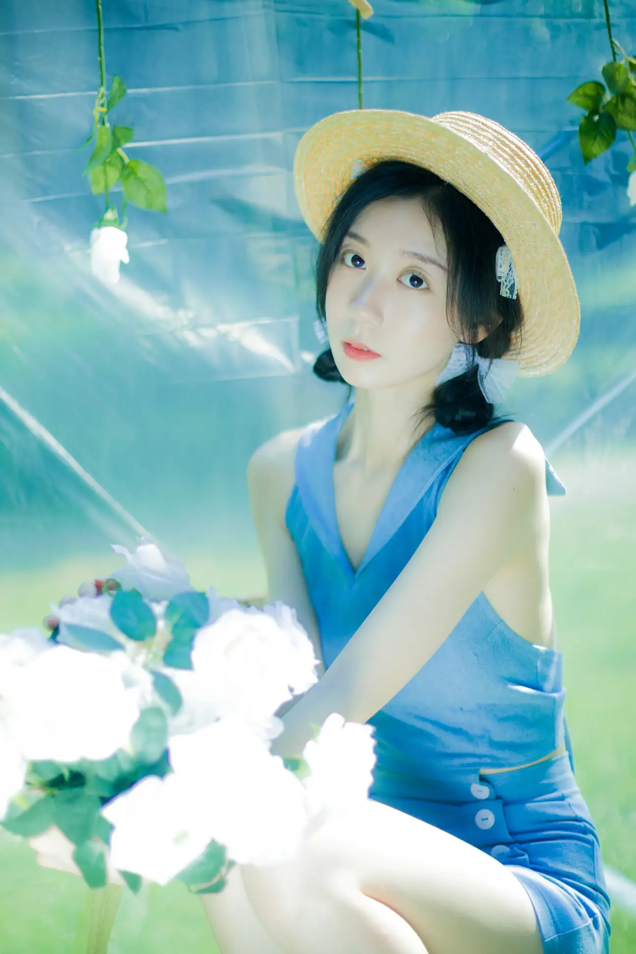 [艺图语] 2022.07.31 Vol.1592 – 夏日颂歌 饲猫少女 饲猫少女-#[32P]-8