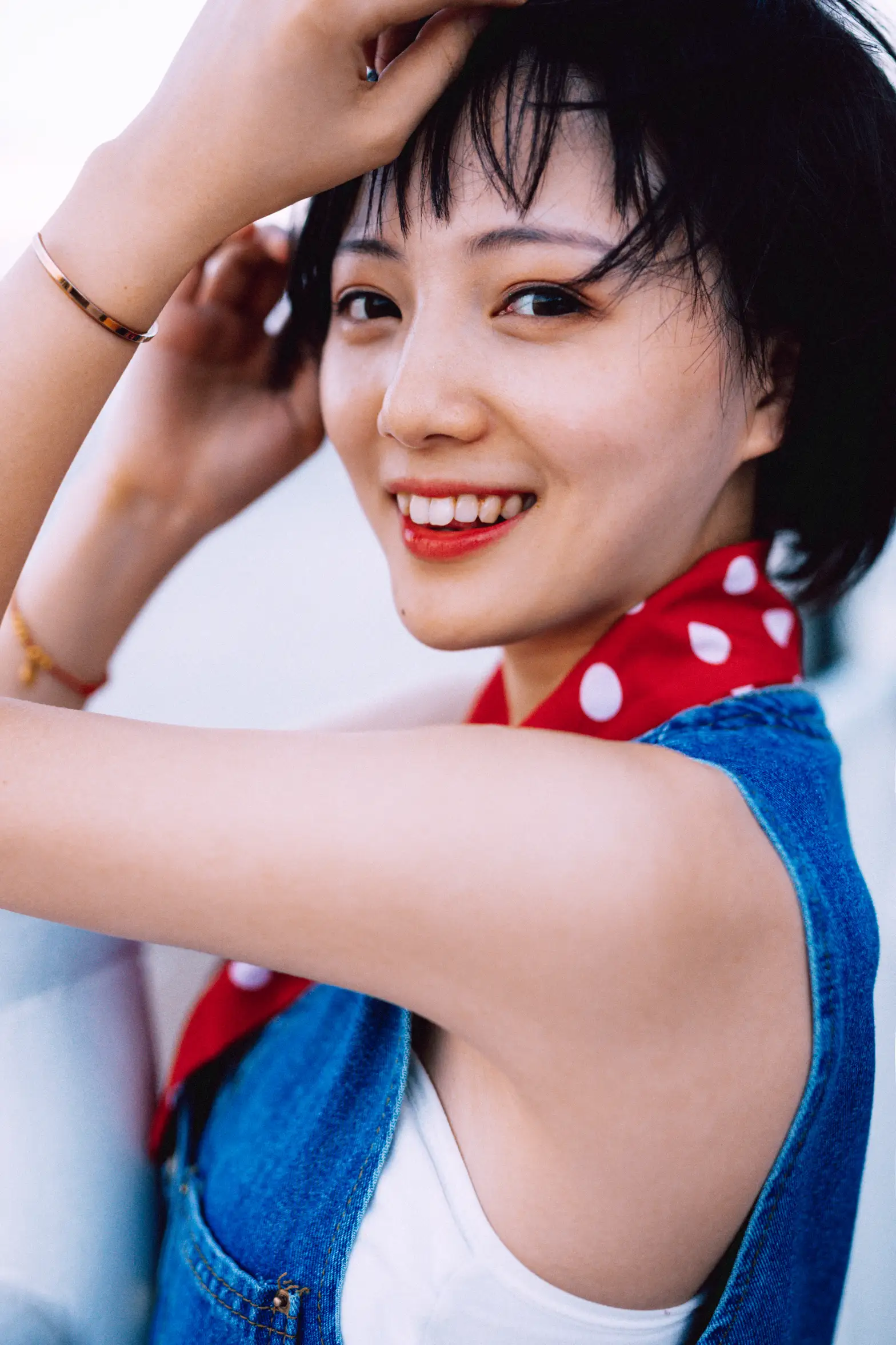 [艺图语] 2021.11.27 Vol.476 – 短发女孩 黎美汐#[31P]-12