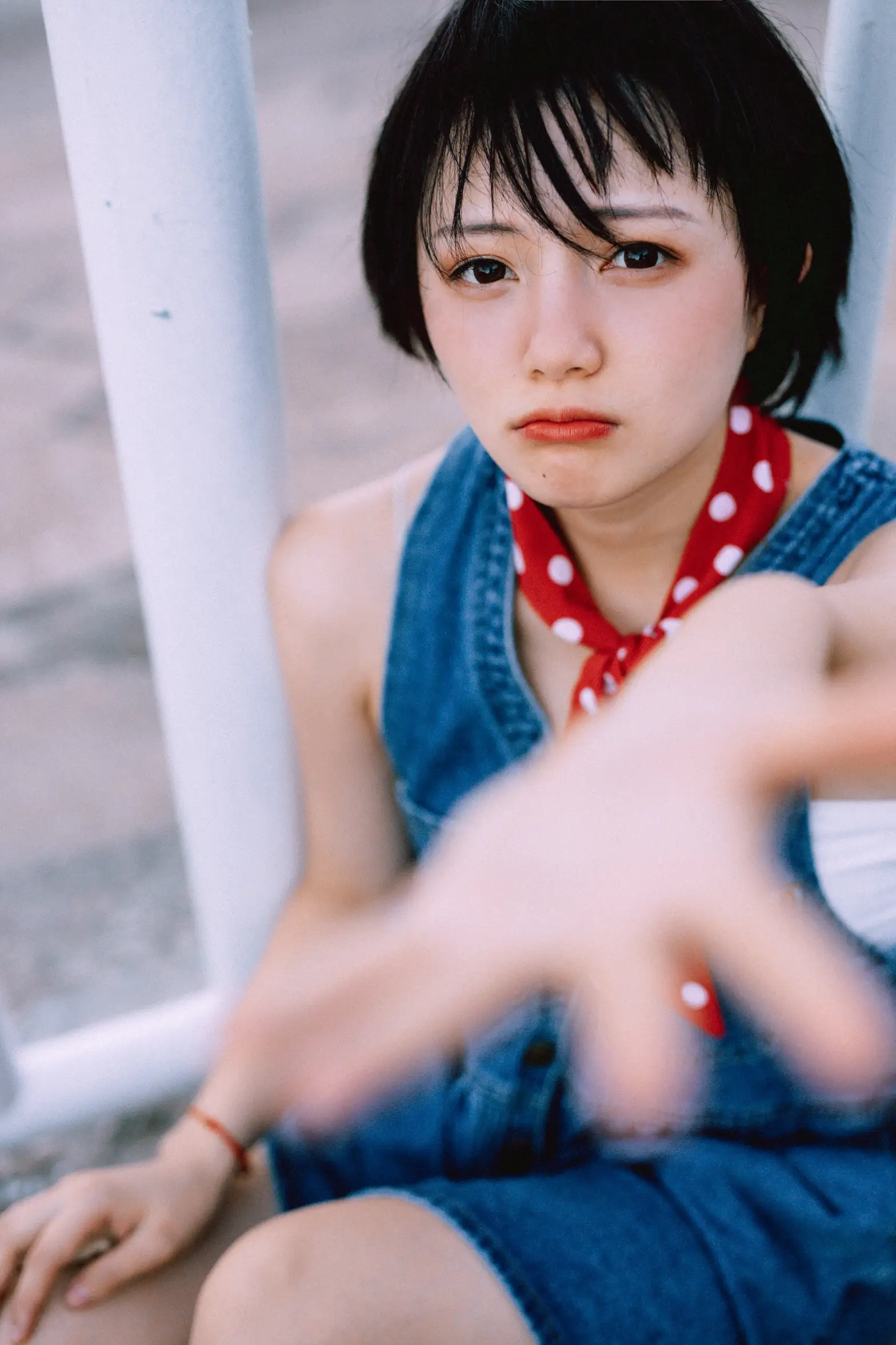 [艺图语] 2021.11.27 Vol.476 – 短发女孩 黎美汐#[31P]-17