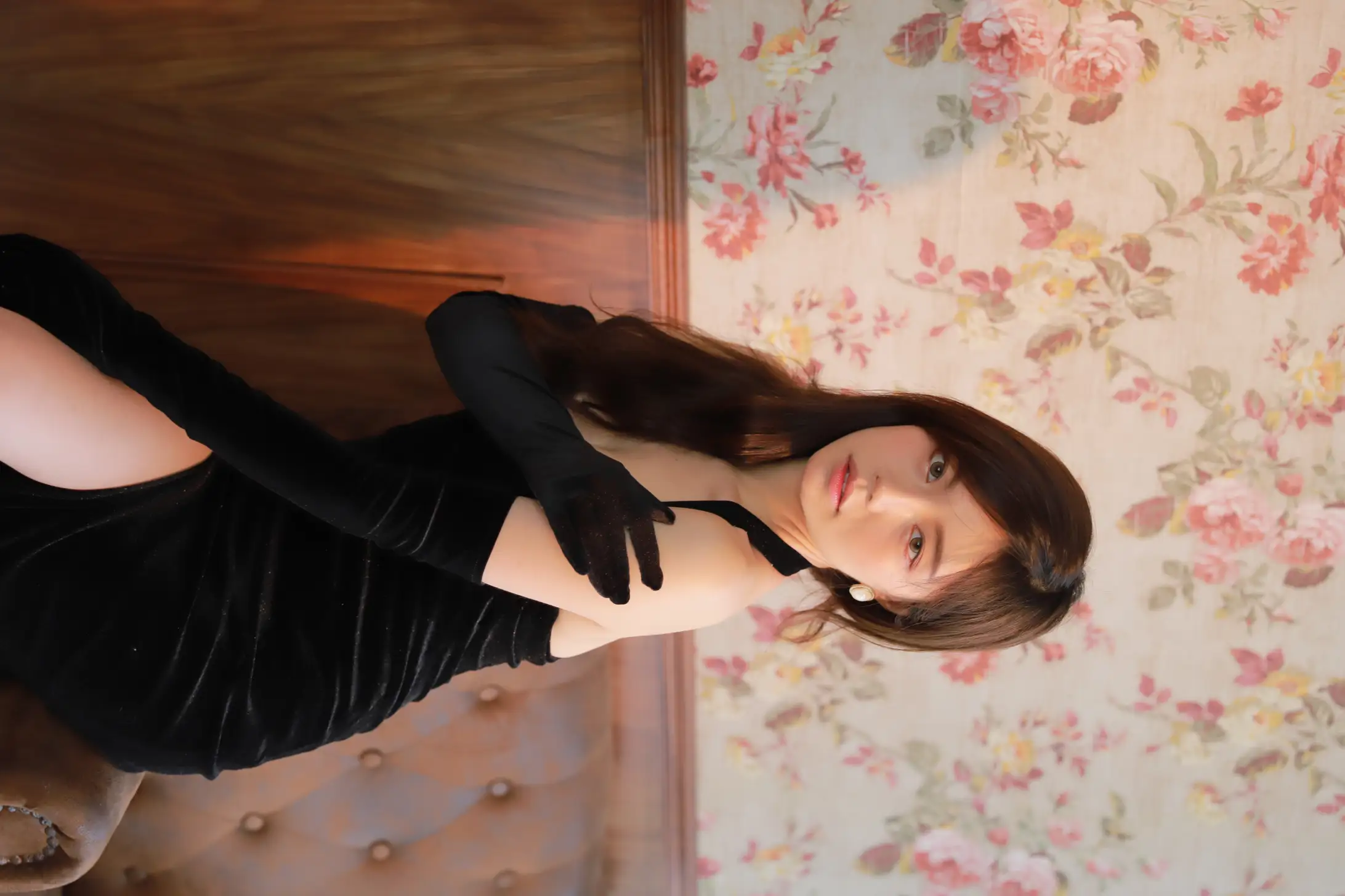 [艺图语] 2021.12.22 Vol.514 – 黑色晚礼服 欣艾#[23P]-5