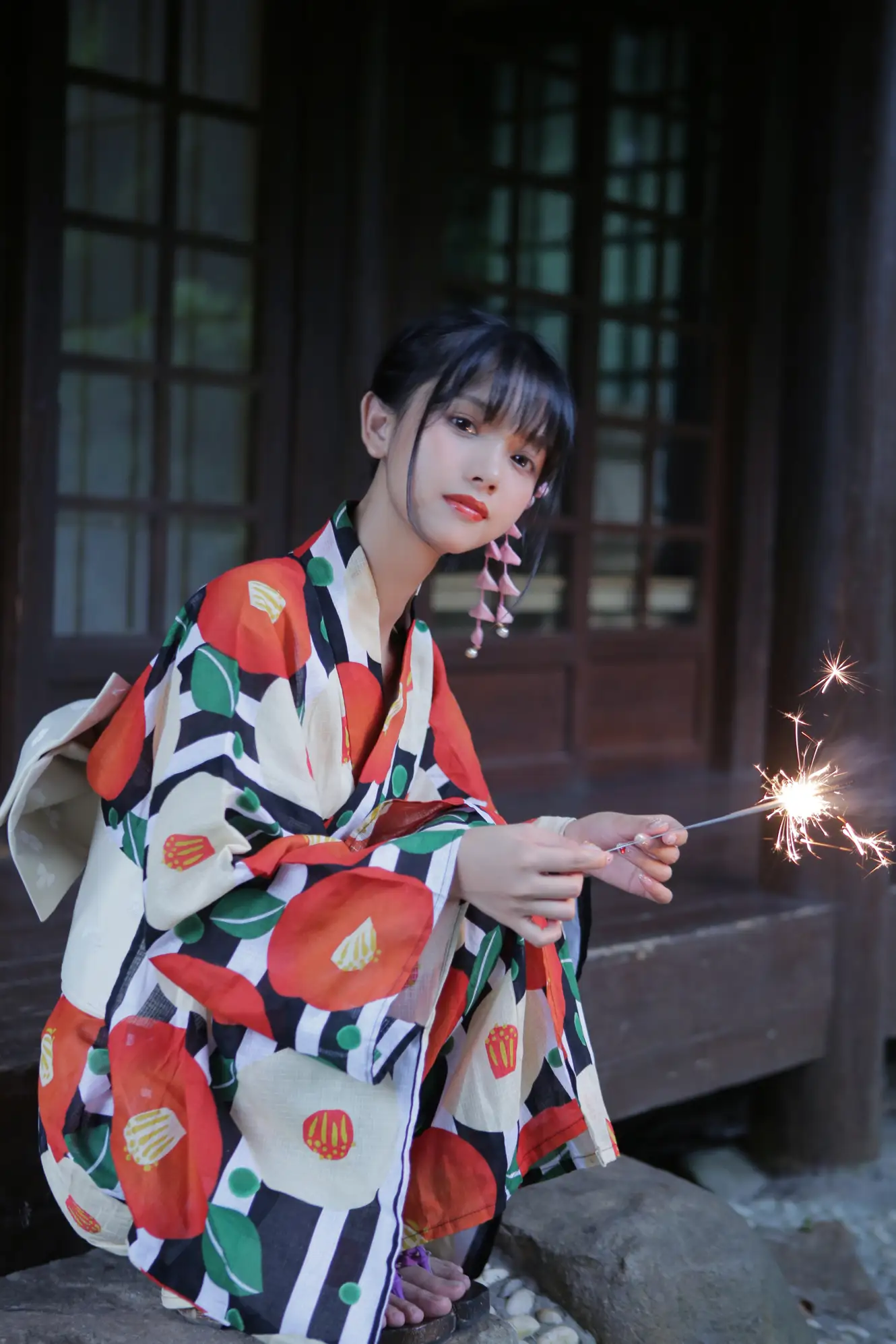 [艺图语] 2022.08.08 Vol.1656 – 夏日祭 猫梓子#[23P]-11