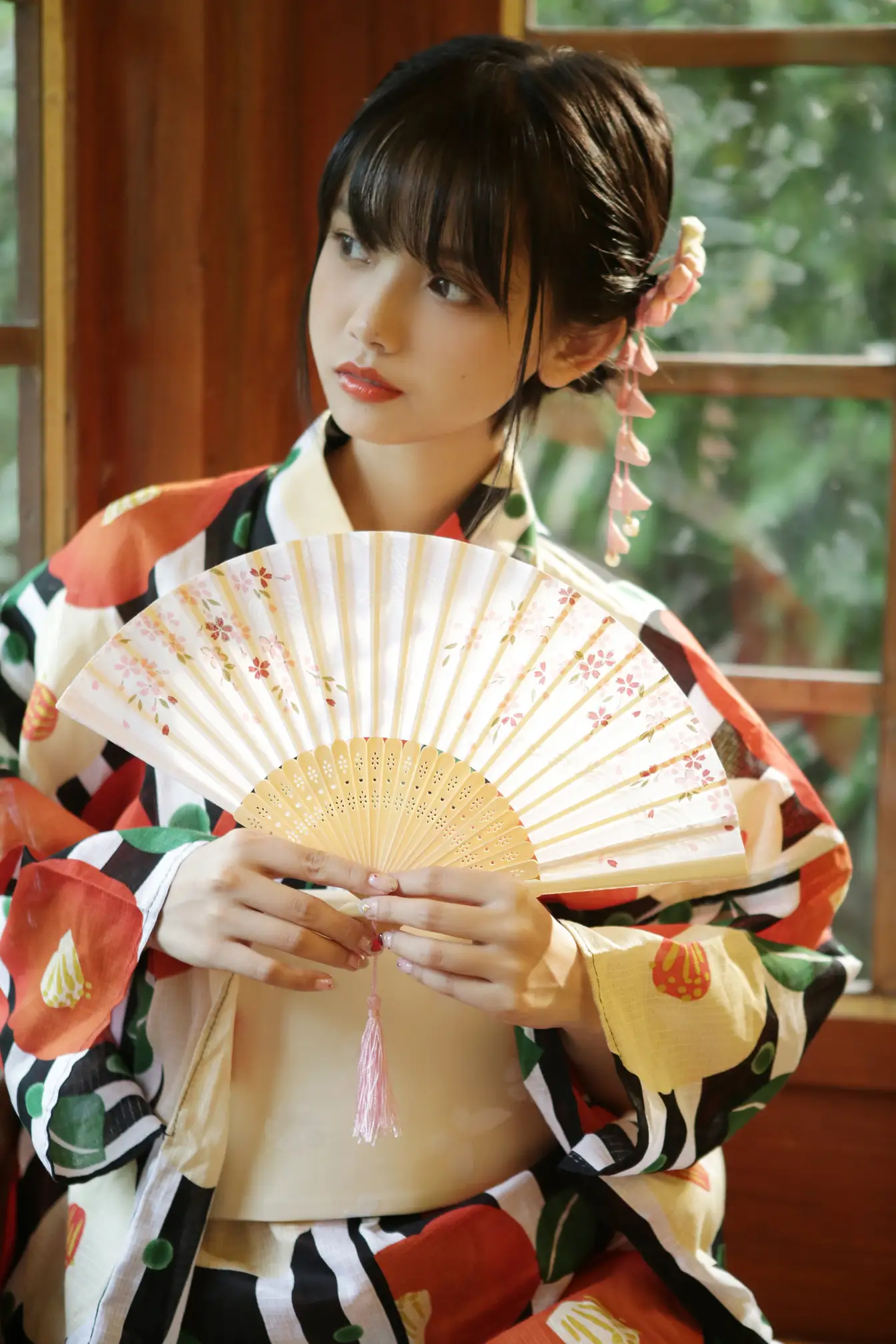 [艺图语] 2022.08.08 Vol.1656 – 夏日祭 猫梓子#[23P]-13