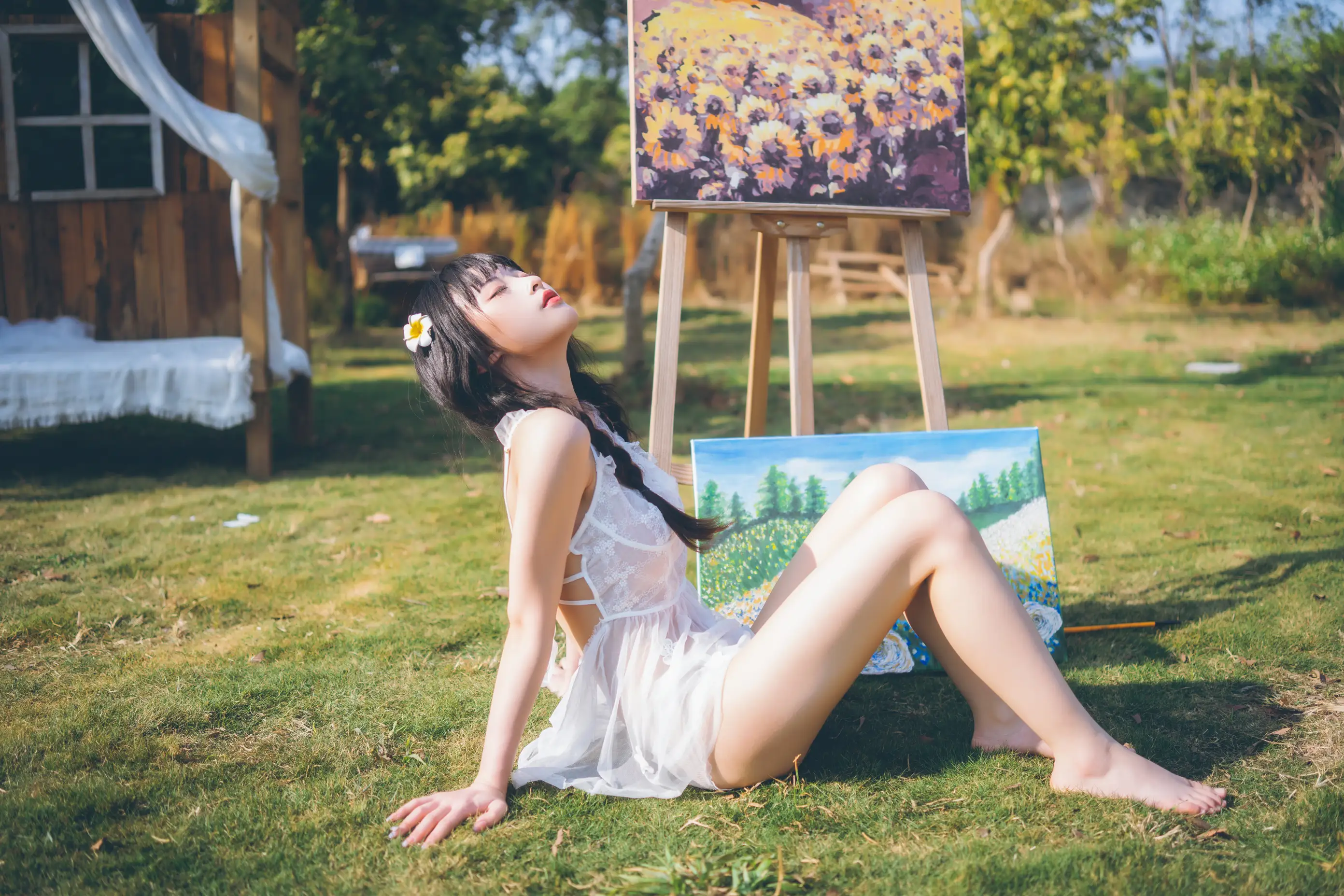 [艺图语] 2022.06.01 Vol.1053 – 田园小清新 清水由乃#[26P]-2