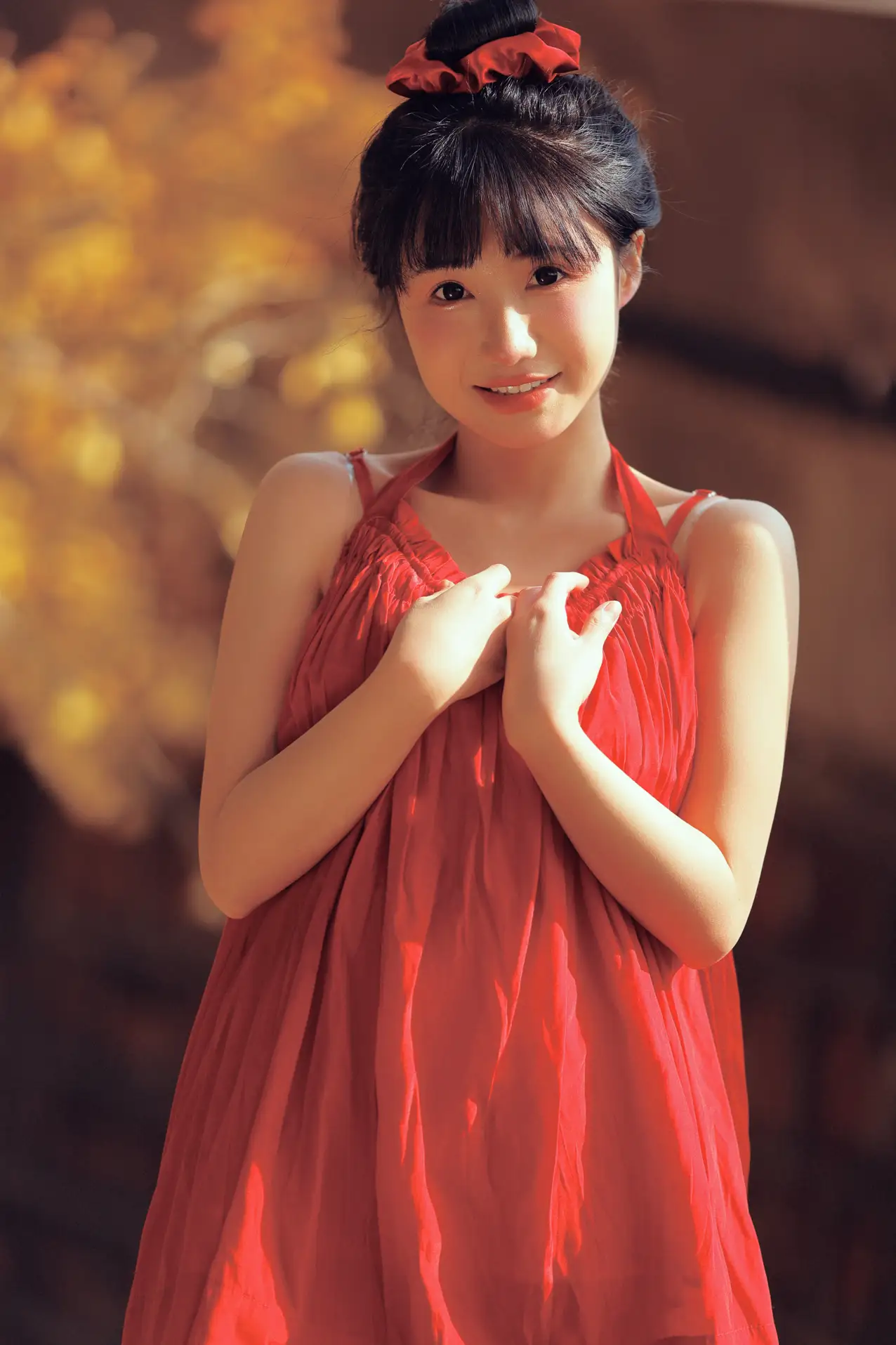 [艺图语] 2022.02.16 Vol.808 – 冬日一抹红 周小兔呀#[40P]-3