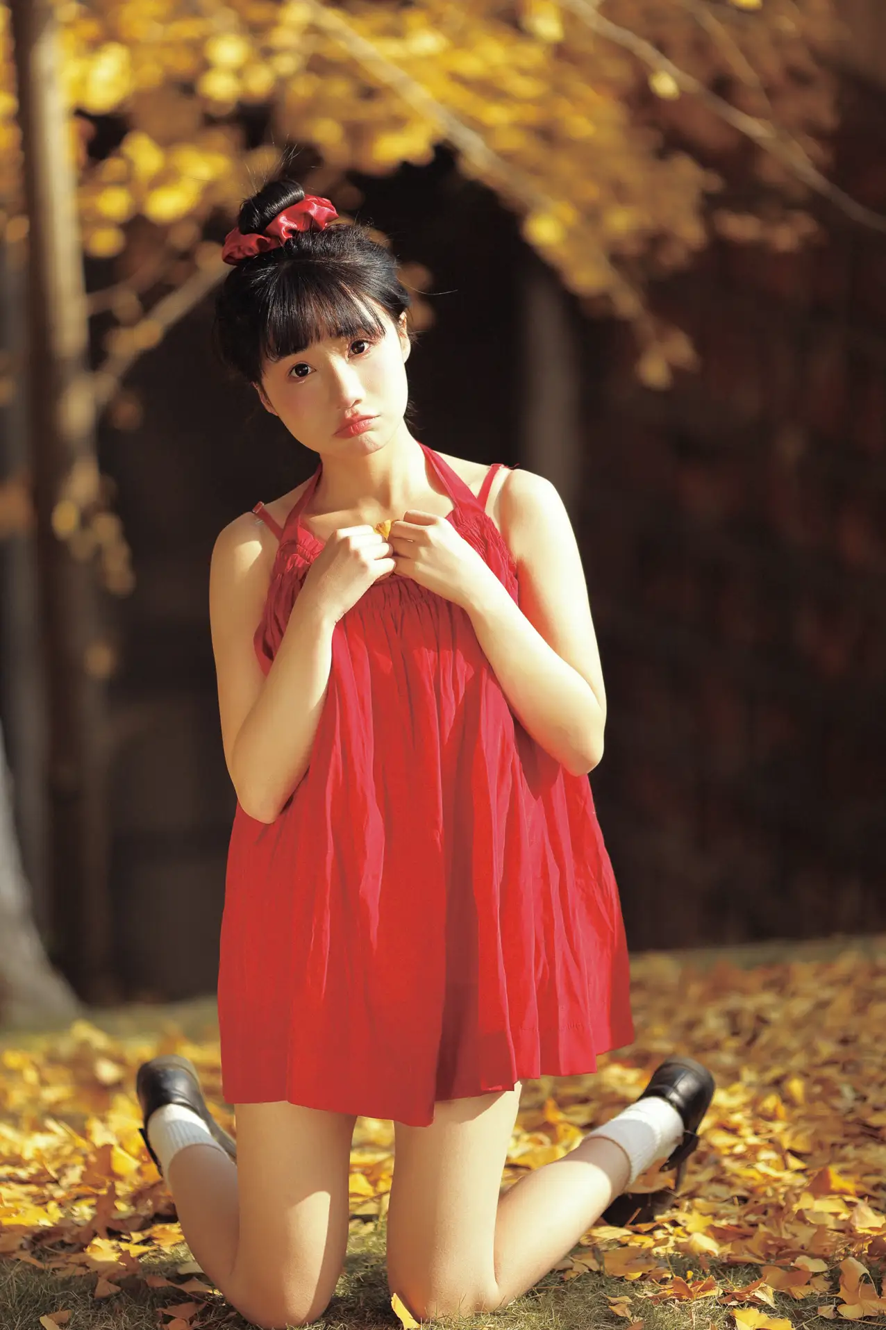 [艺图语] 2022.02.16 Vol.808 – 冬日一抹红 周小兔呀#[40P]-4