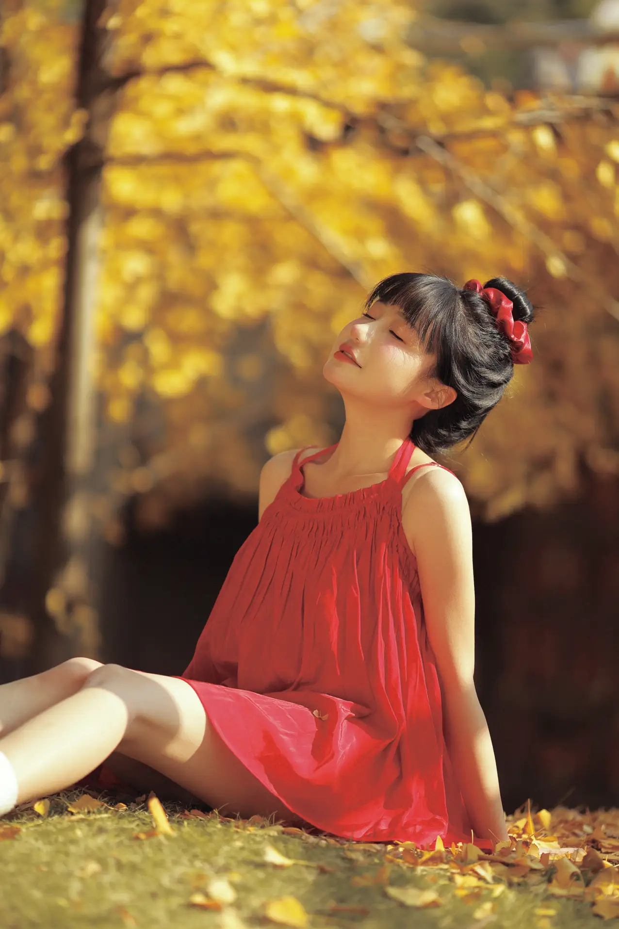 [艺图语] 2022.02.16 Vol.808 – 冬日一抹红 周小兔呀#[40P]-5