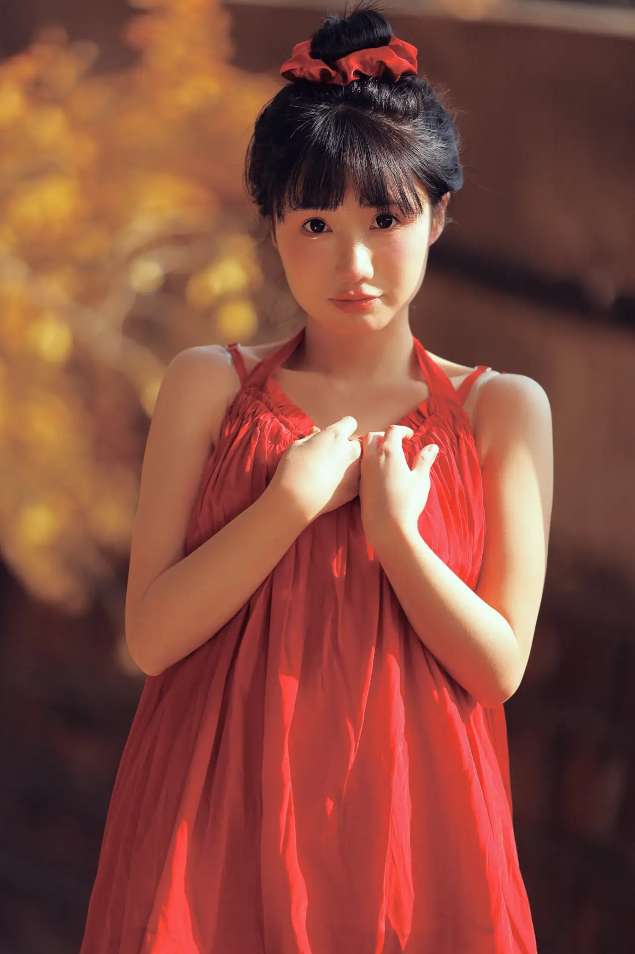 [艺图语] 2022.02.16 Vol.808 – 冬日一抹红 周小兔呀#[40P]-9
