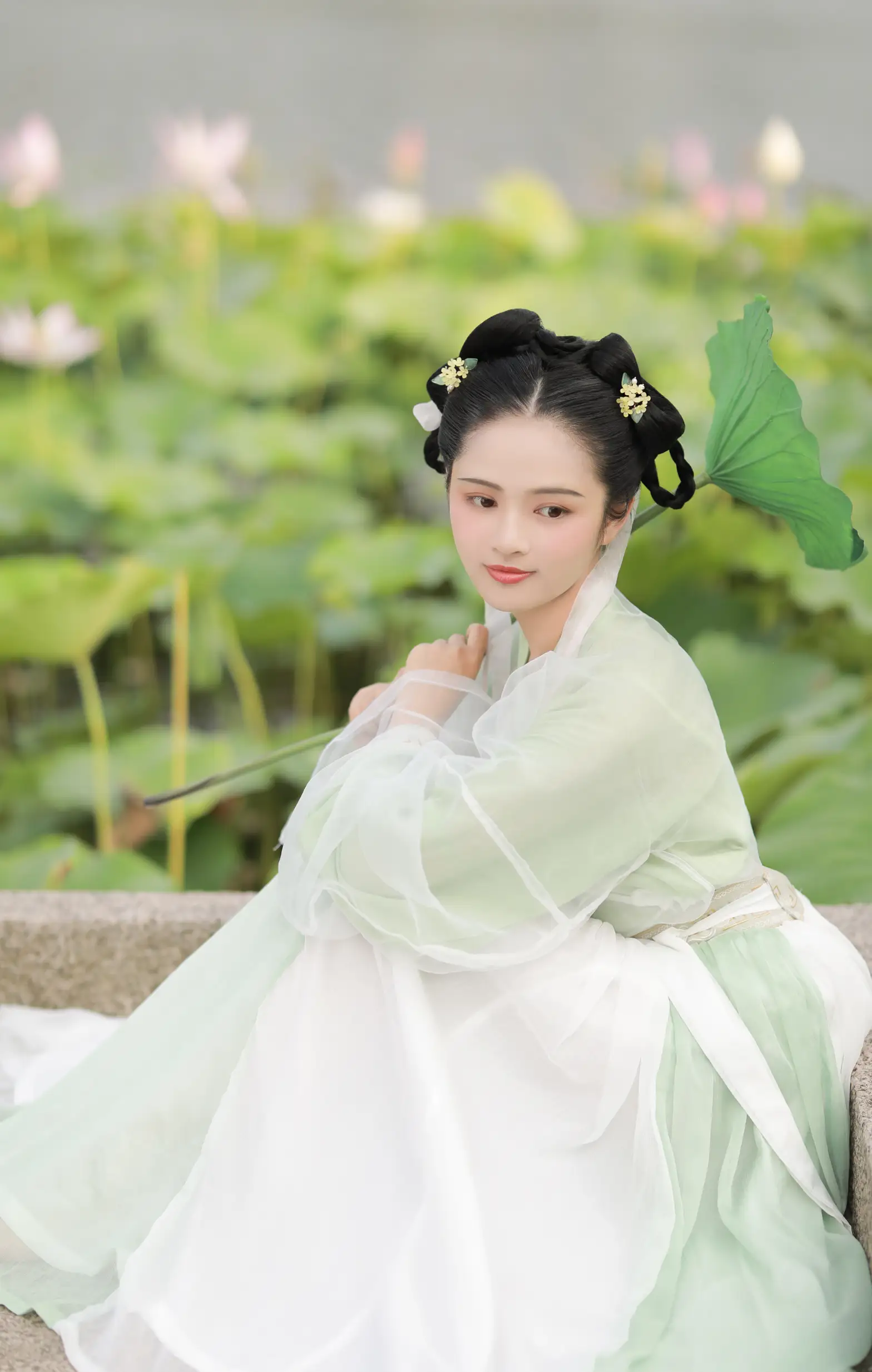 [艺图语] 2022.08.27 Vol.1800 – 荷趣 溪木若颖#[23P]-5