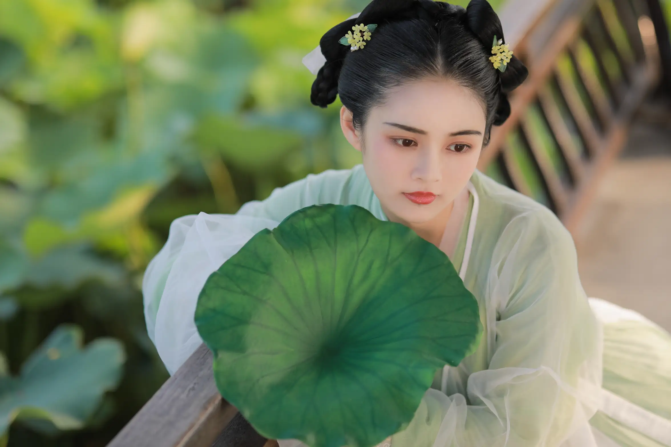 [艺图语] 2022.08.27 Vol.1800 – 荷趣 溪木若颖#[23P]-9