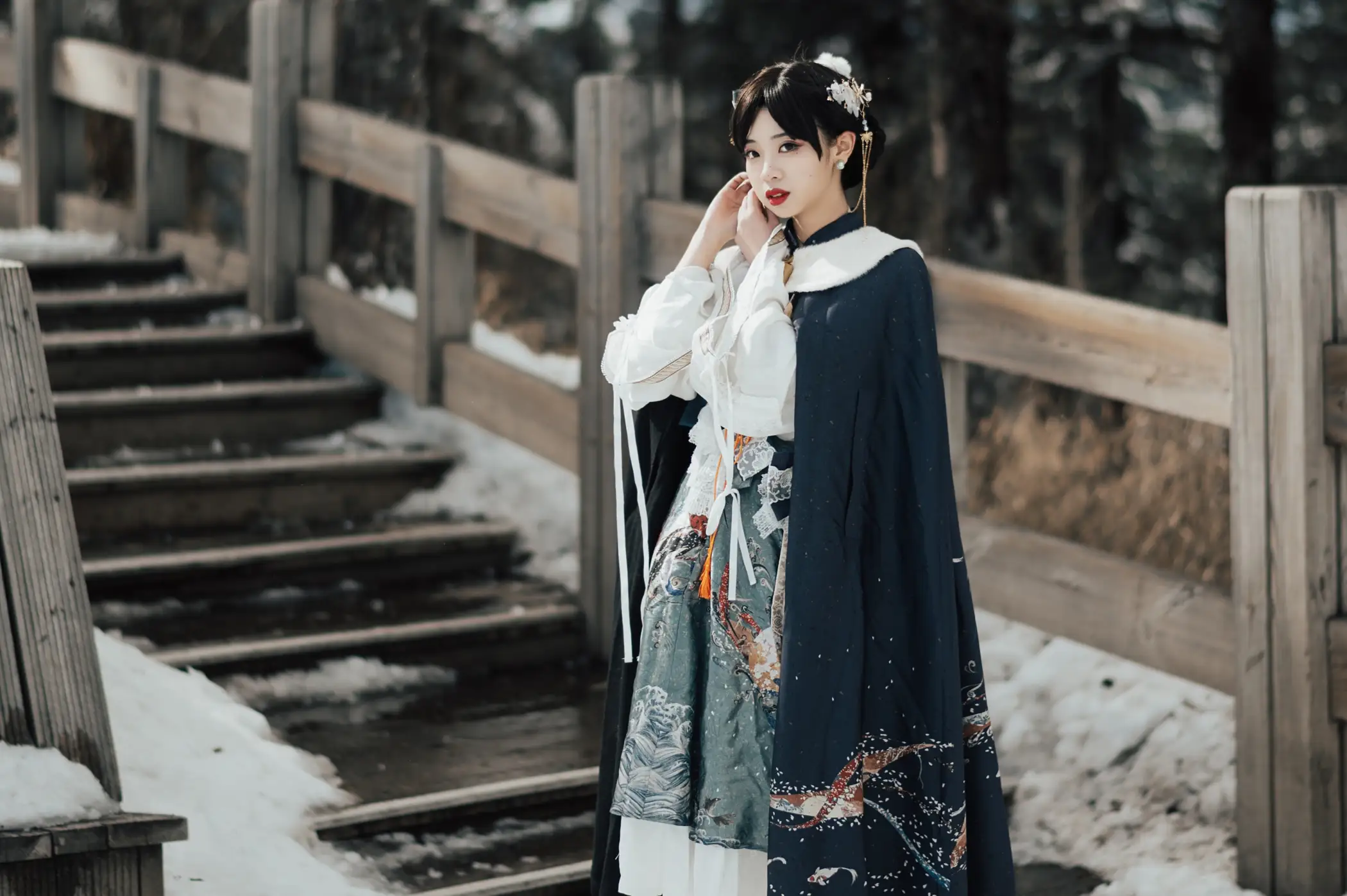 [艺图语] 2022.05.18 Vol.0916 – 南山雪 池子#[22P]-1