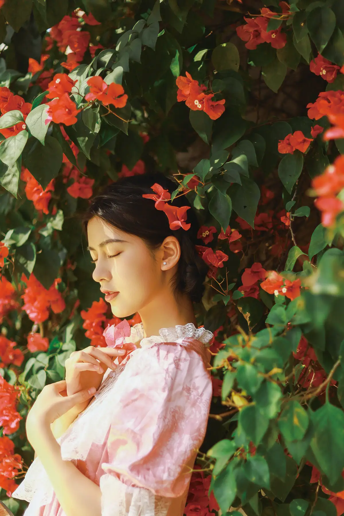 [艺图语] 2022.09.12 Vol.1932 – 三角梅与少女 欣慧#[21P]-7