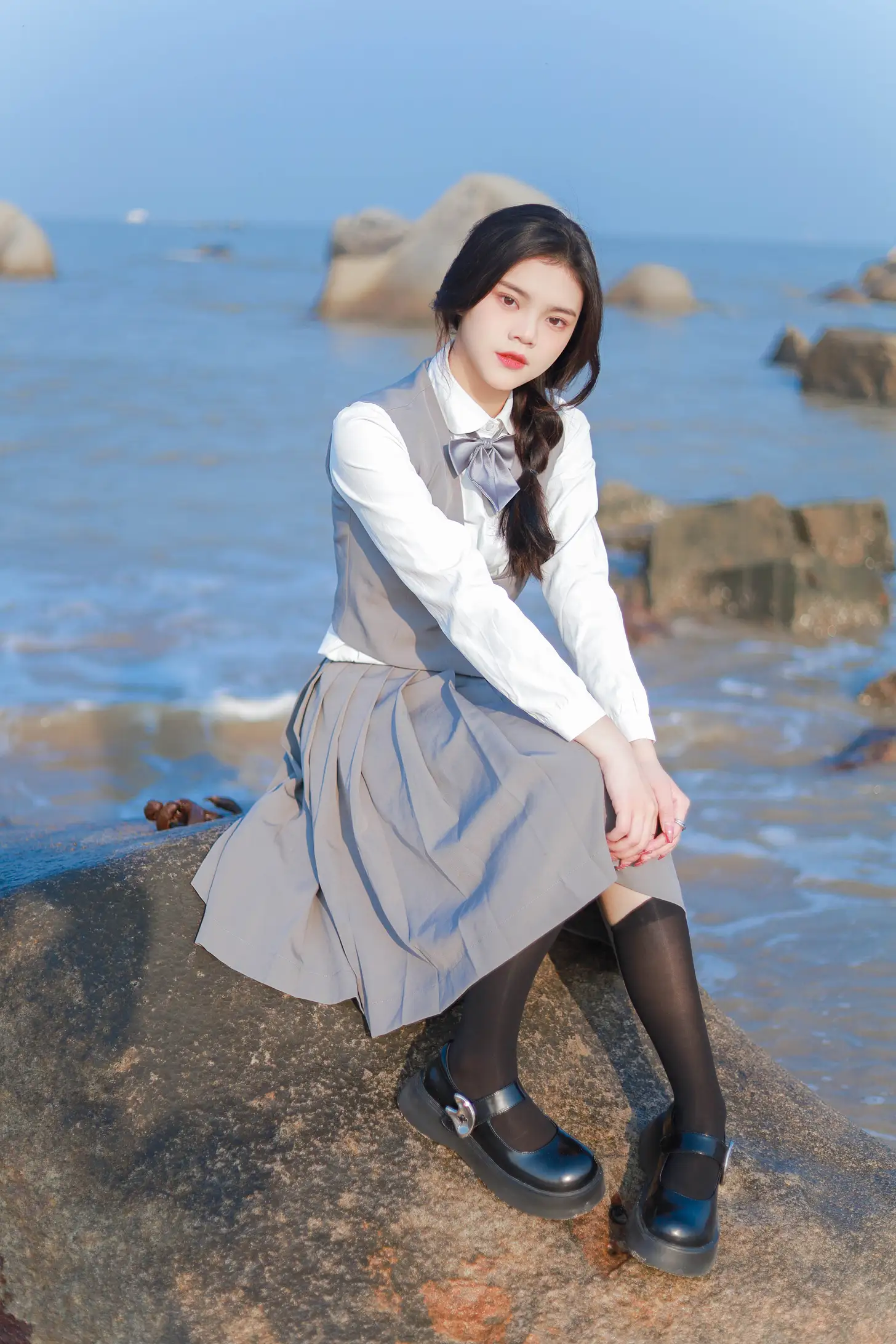 [艺图语] 2022.09.16 Vol.1963 – 海街jk 丁杭#[22P]-13
