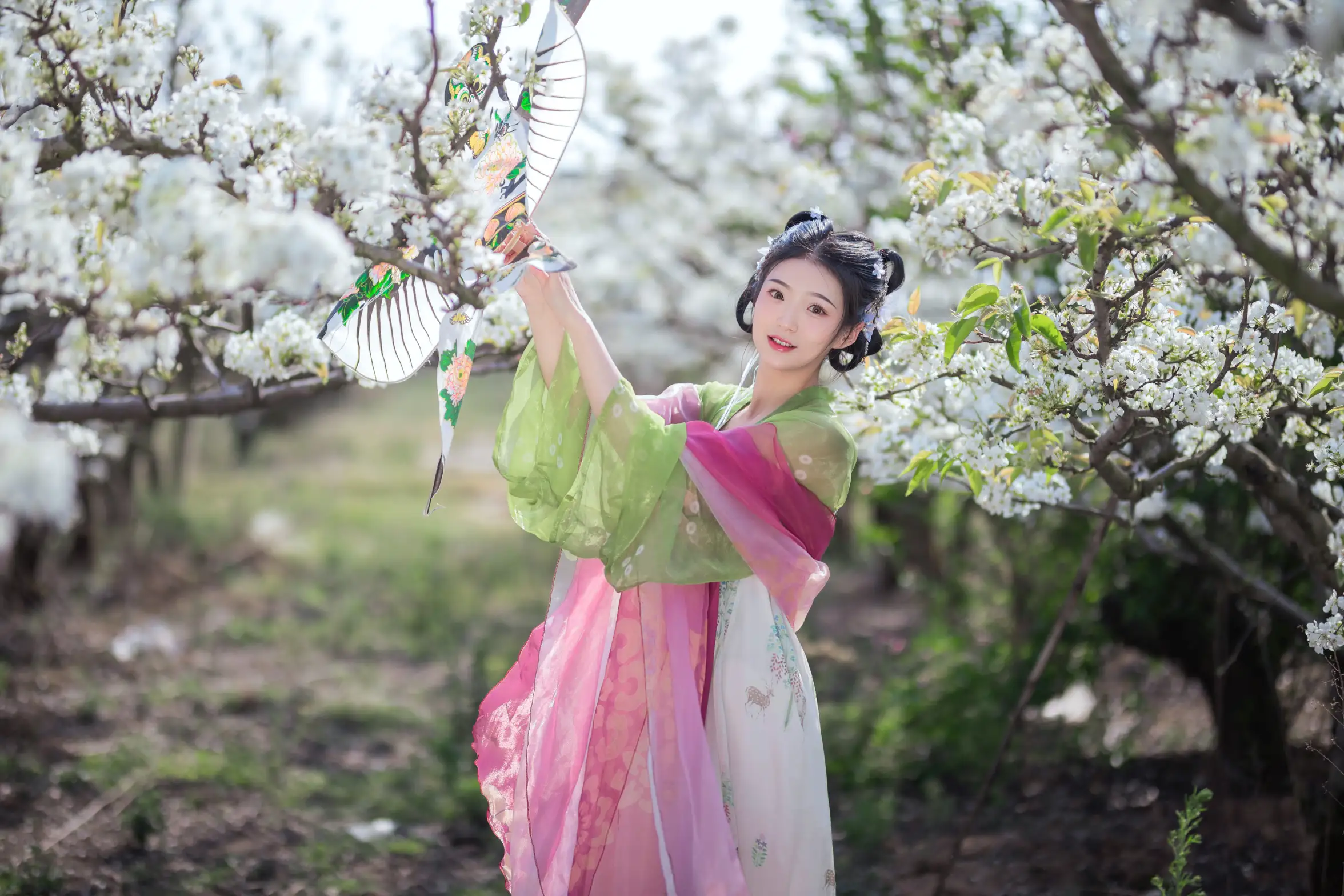 [艺图语] 2022.06.11 Vol.1144 – 春晴 nya酱的铃铛铛#[22P]-1