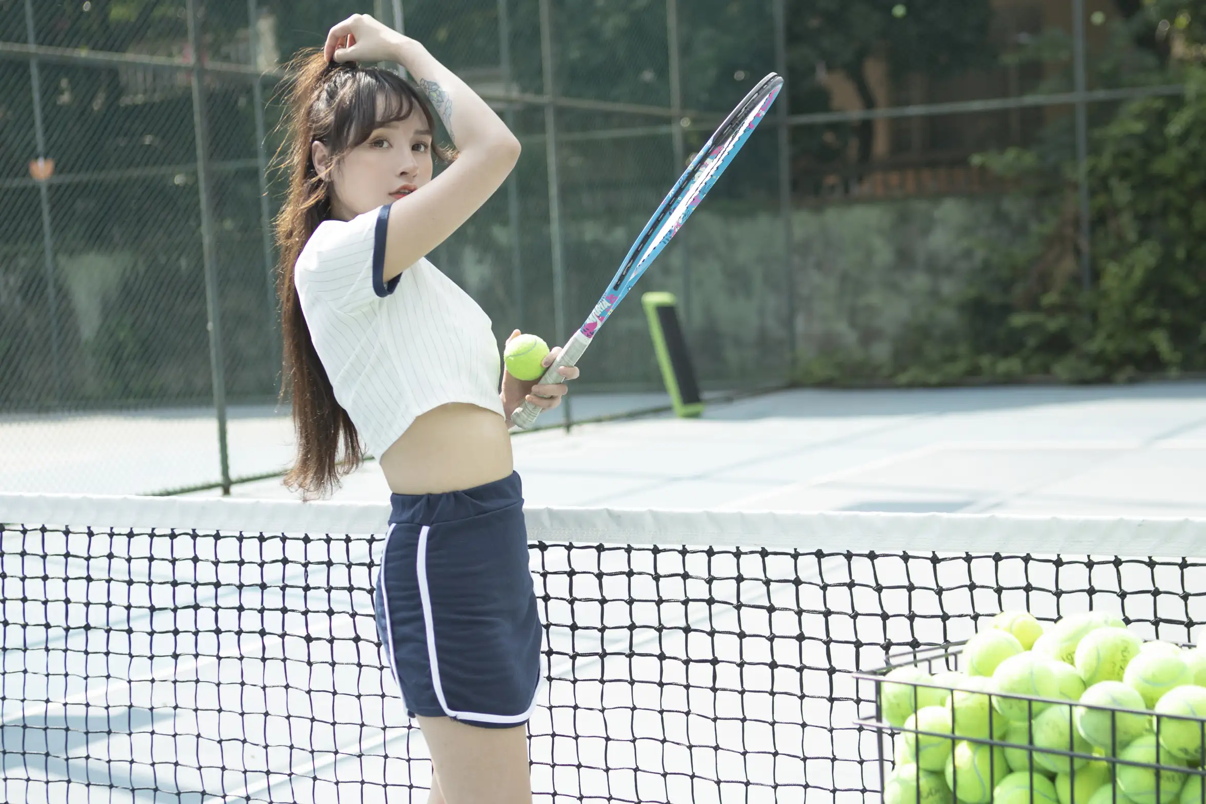 [艺图语] 2021.08.13 Vol.125 – 网球少女 巧玲#[29P]-1