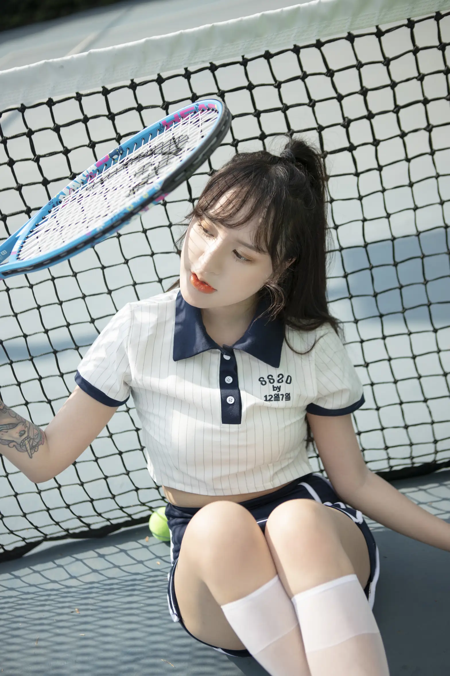 [艺图语] 2021.08.13 Vol.125 – 网球少女 巧玲#[29P]-6