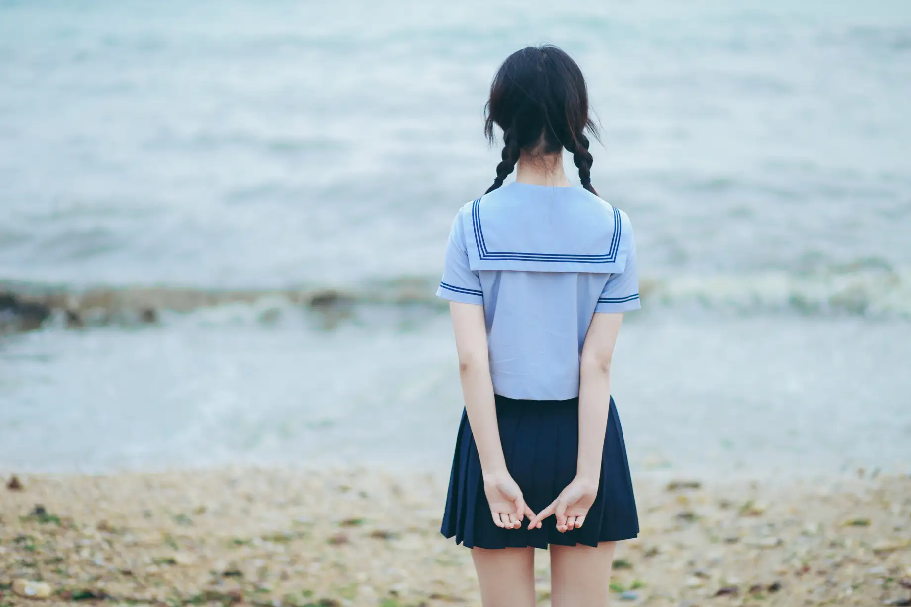[艺图语] 2022.07.28 Vol.1565 – 夏日海边的少女 淺櫻桃奈#[26P]-3