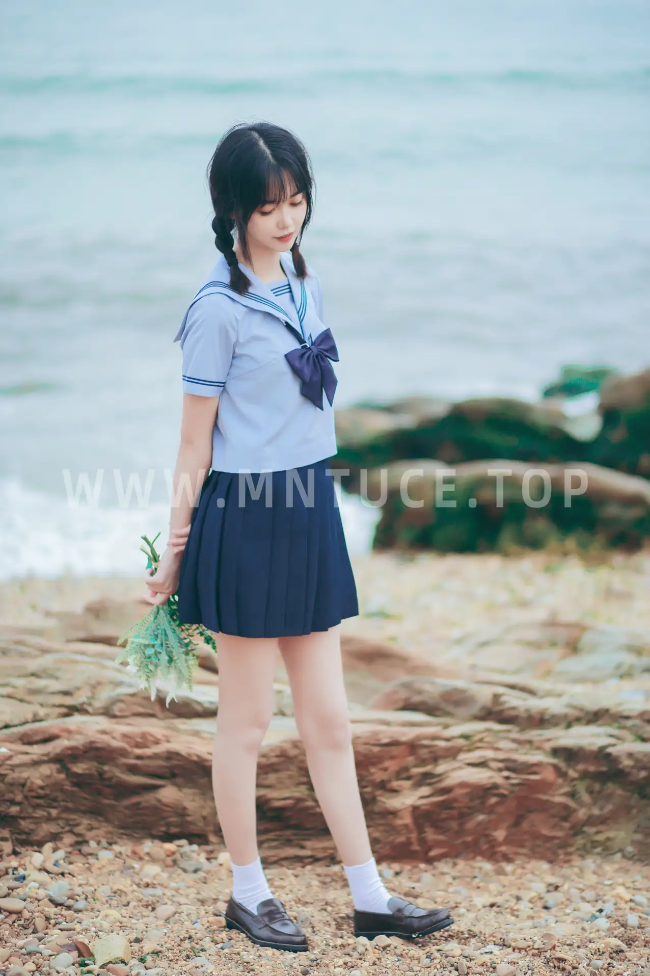 [艺图语] 2022.07.28 Vol.1565 – 夏日海边的少女 淺櫻桃奈#[26P]-8