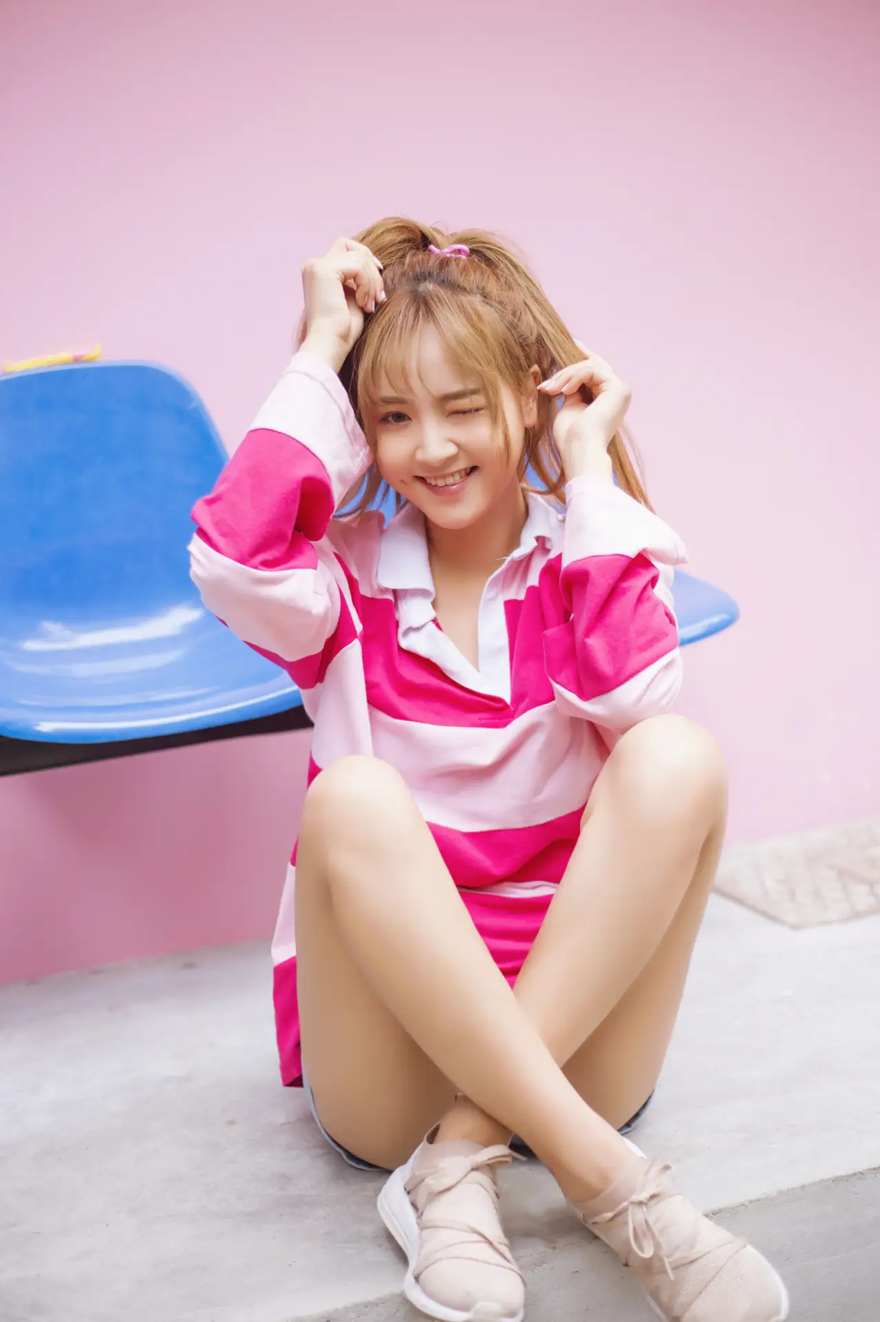 [艺图语] 2022.06.22 Vol.1253 – 粉色少女心 窦鹤鑫#[21P]-7