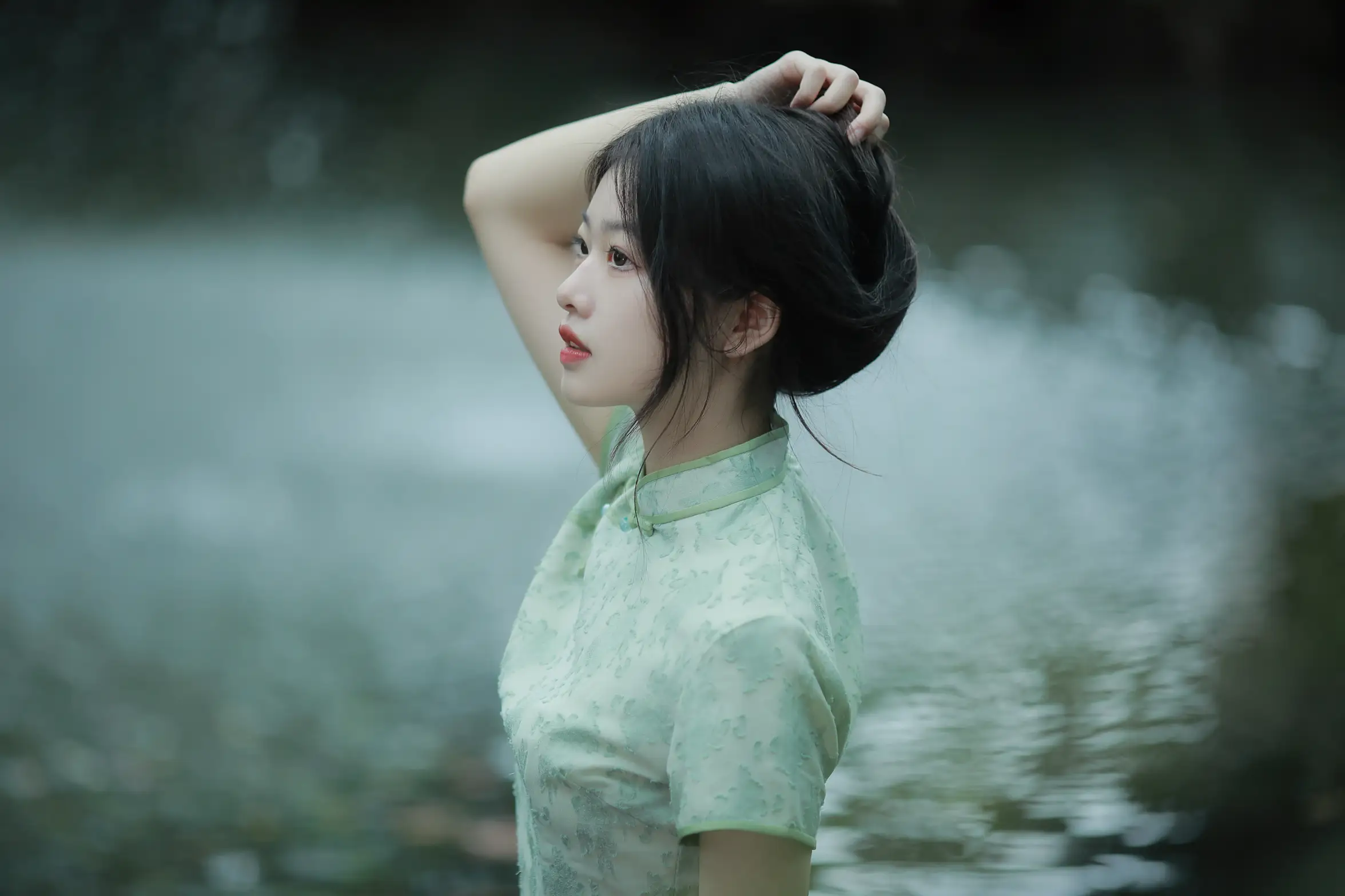 [YITUYU] 2022.08.31 VOL.1838 - Smoke and rain in the blue color AChE#[23P]-6