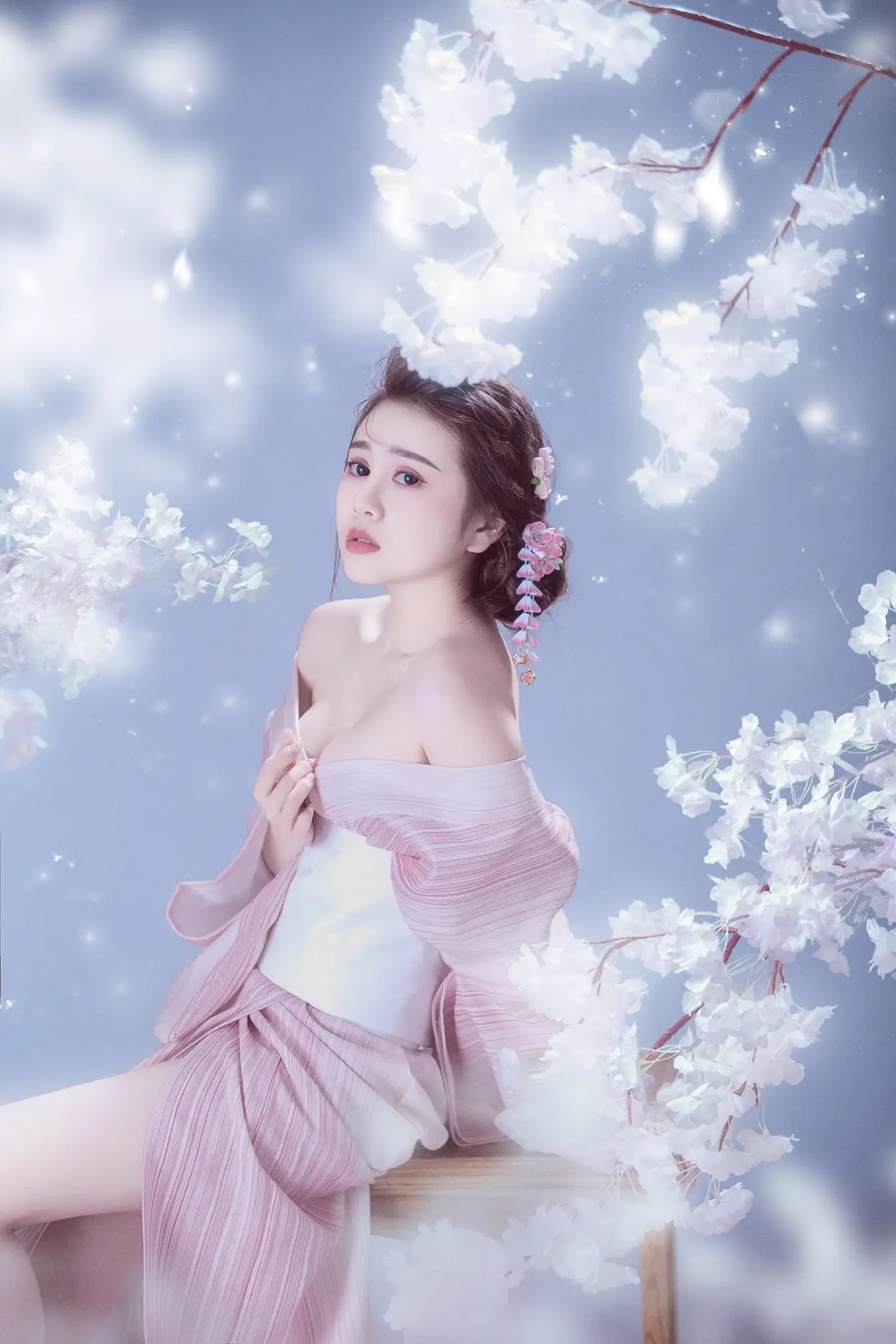 [艺图语] 2022.01.15 Vol.653 –  解花语 甜宝#[22P]-16