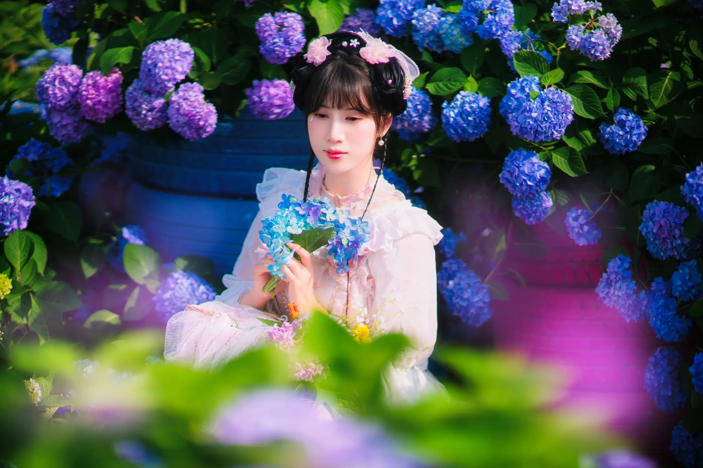 [艺图语] 2022.07.05 Vol.1389 – 映花面 初茶#[36P]-15