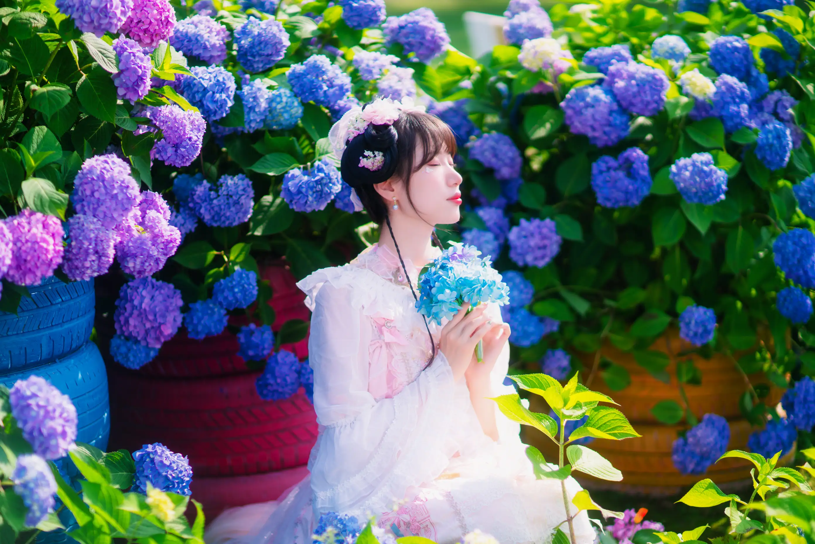 [艺图语] 2022.07.05 Vol.1389 – 映花面 初茶#[36P]-16