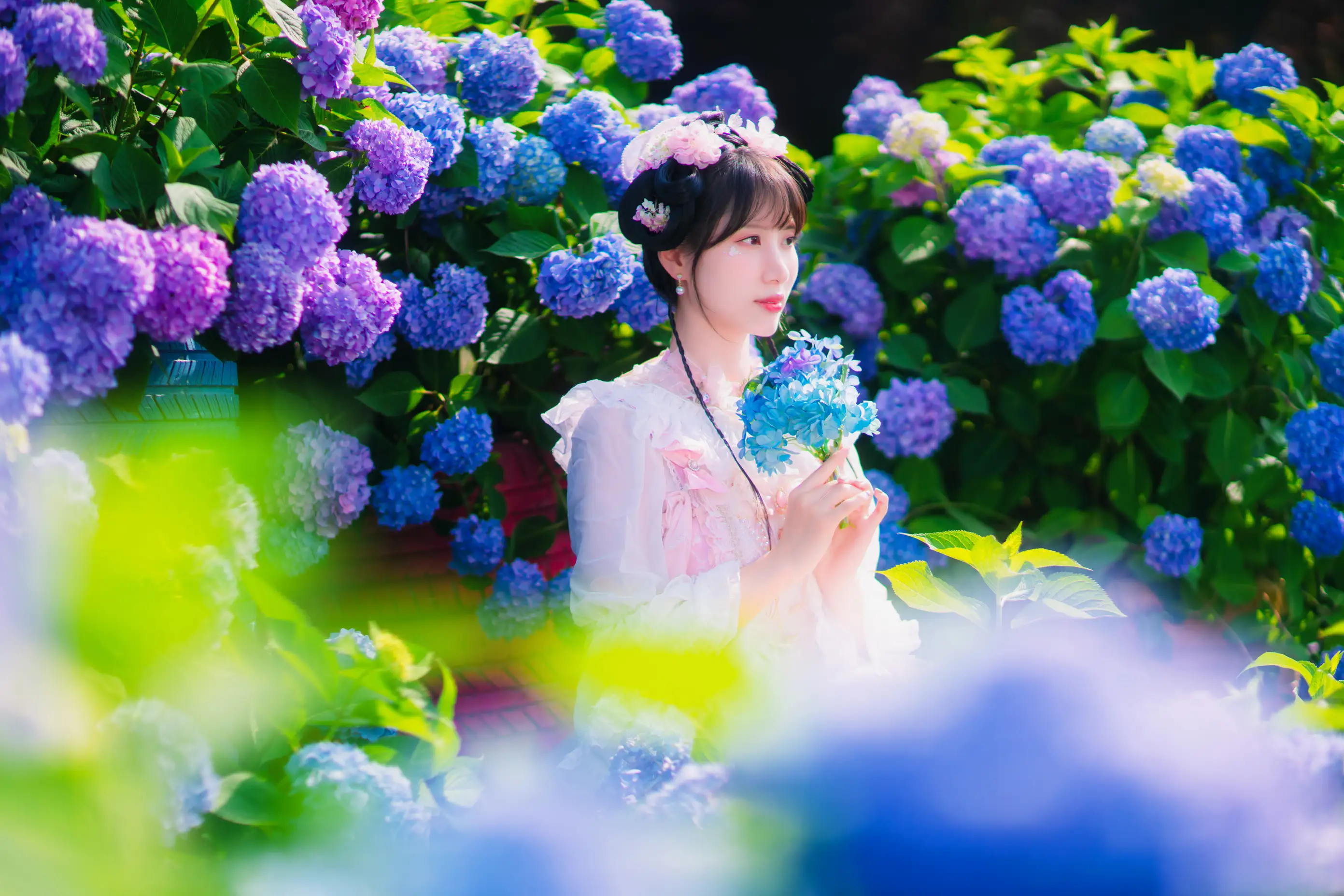 [艺图语] 2022.07.05 Vol.1389 – 映花面 初茶#[36P]-17