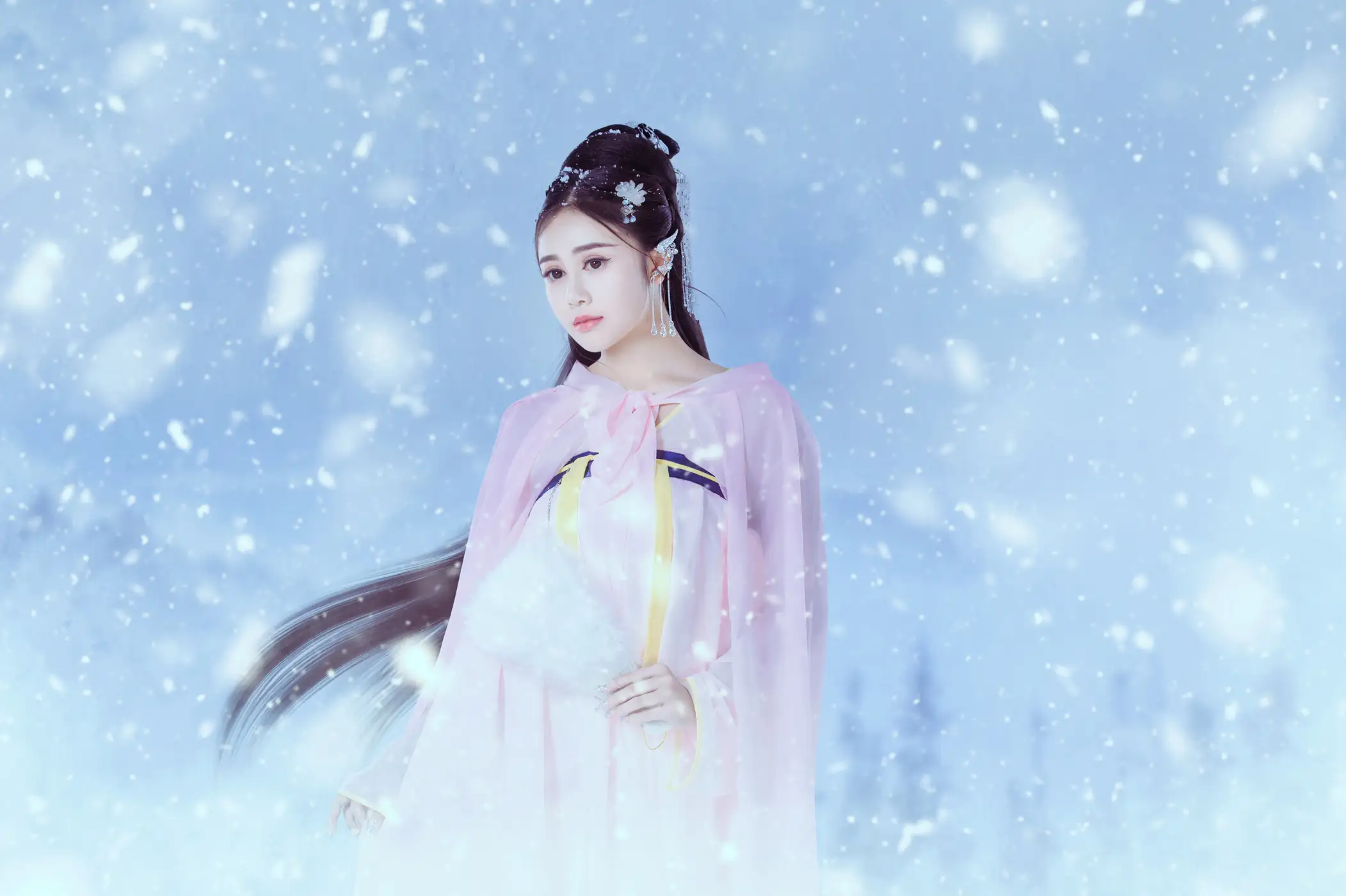 [艺图语] 2022.05.19 Vol.0926 – 落雪归 甜宝#[22P]-1