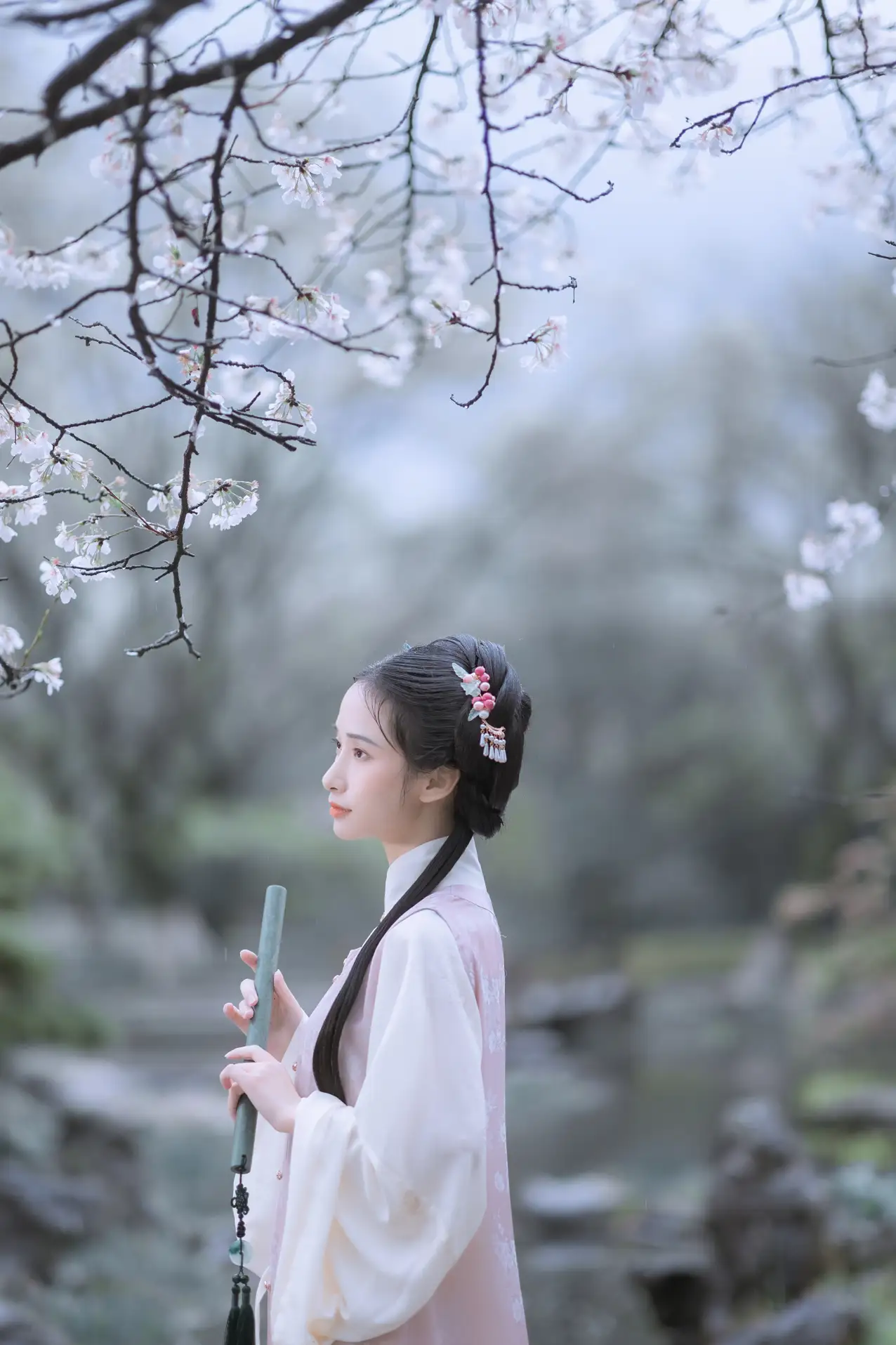 [艺图语] 2022.05.25 Vol.0984 – 雨樱花 眸小妖#[46P]-14